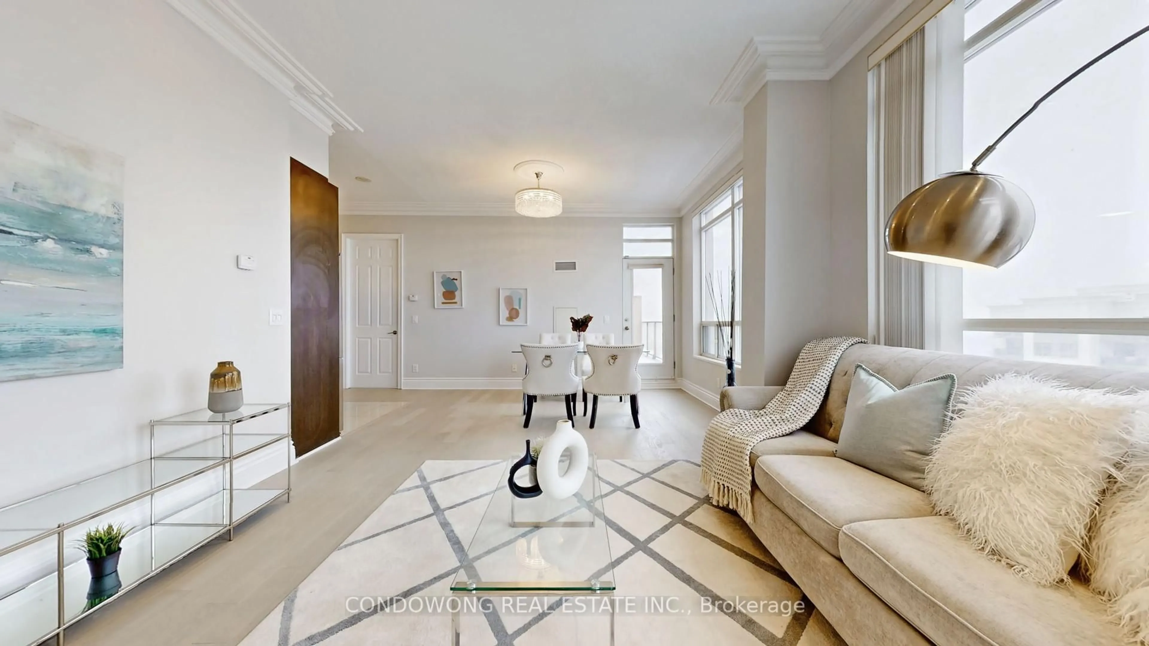 Living room with furniture, unknown for 37 Galleria Pkwy #UPH12, Markham Ontario L3T 0A5