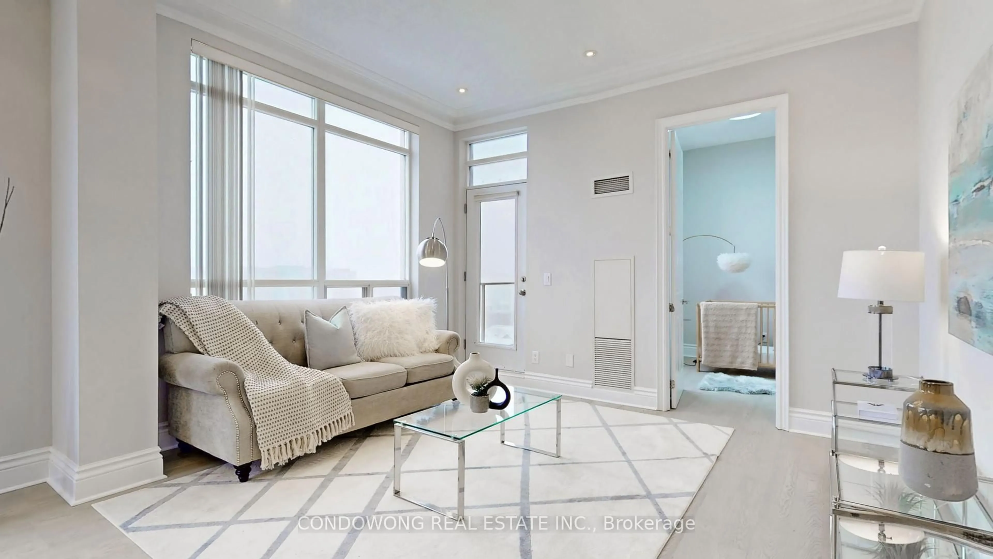 Living room with furniture, unknown for 37 Galleria Pkwy #UPH12, Markham Ontario L3T 0A5