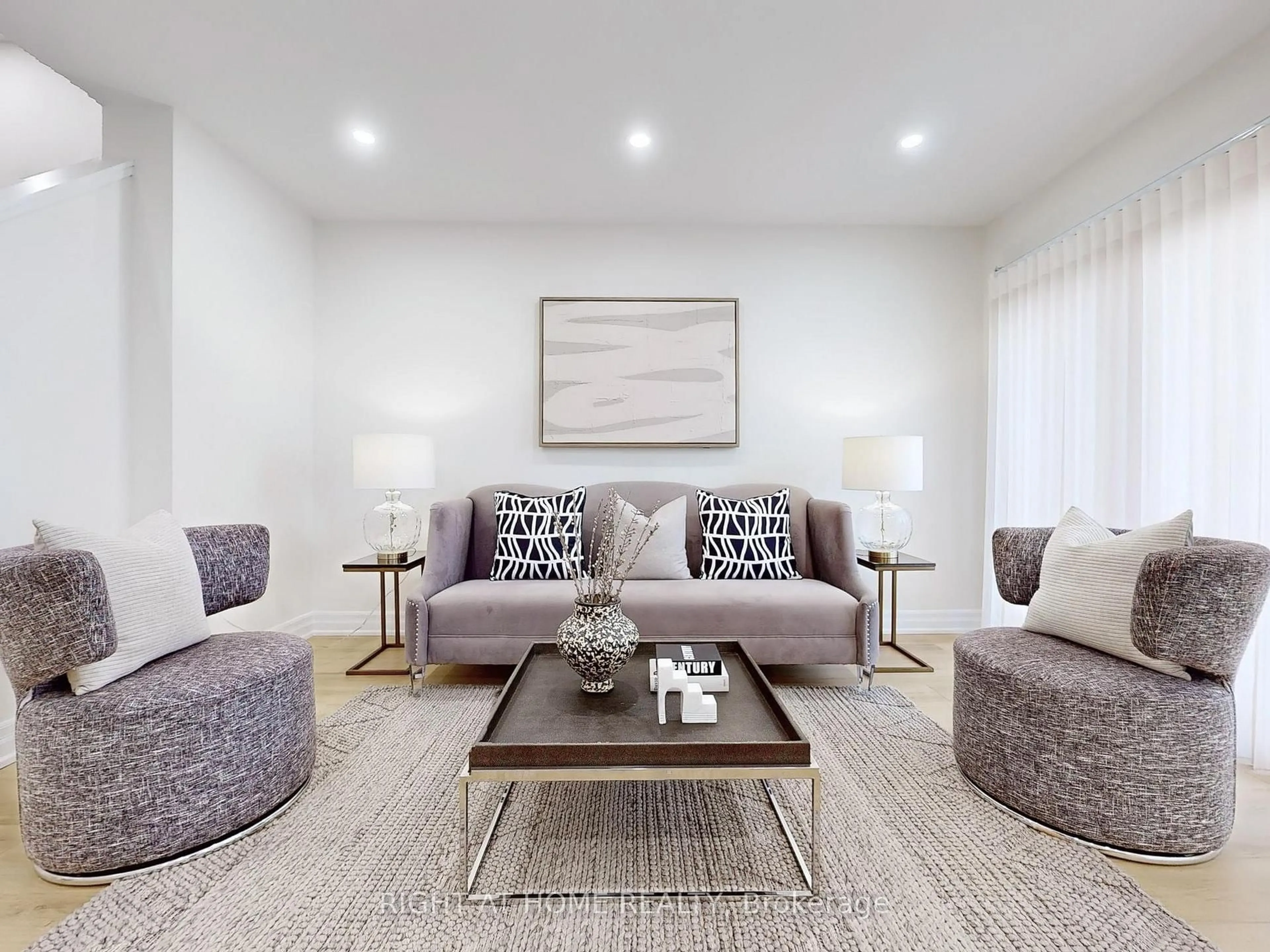 Living room with furniture, unknown for 735 New Westminster Dr #3, Vaughan Ontario L4J 7Y9