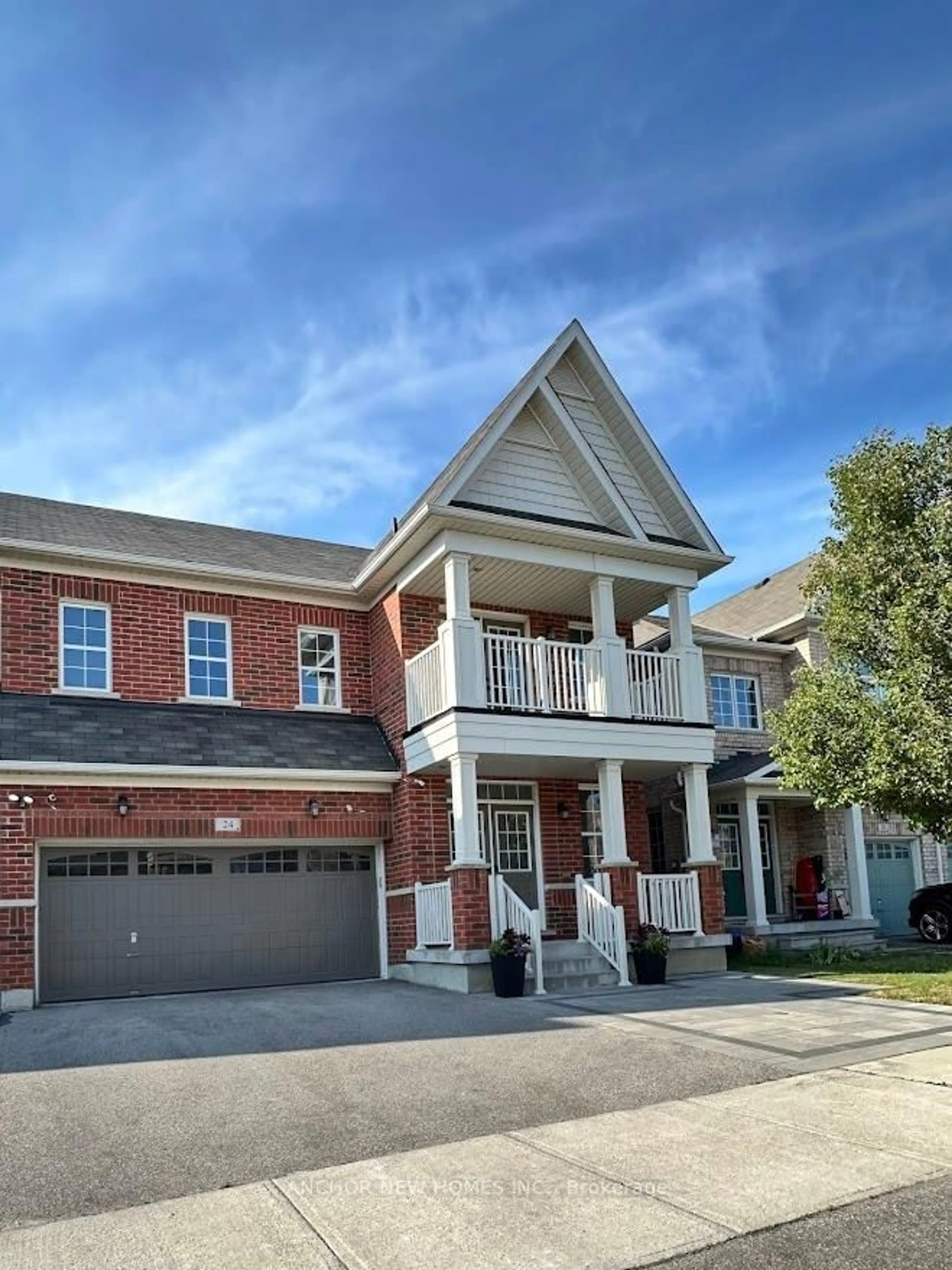 Home with brick exterior material, street for 24 Wilfred Murison Ave, Markham Ontario L6C 0X1