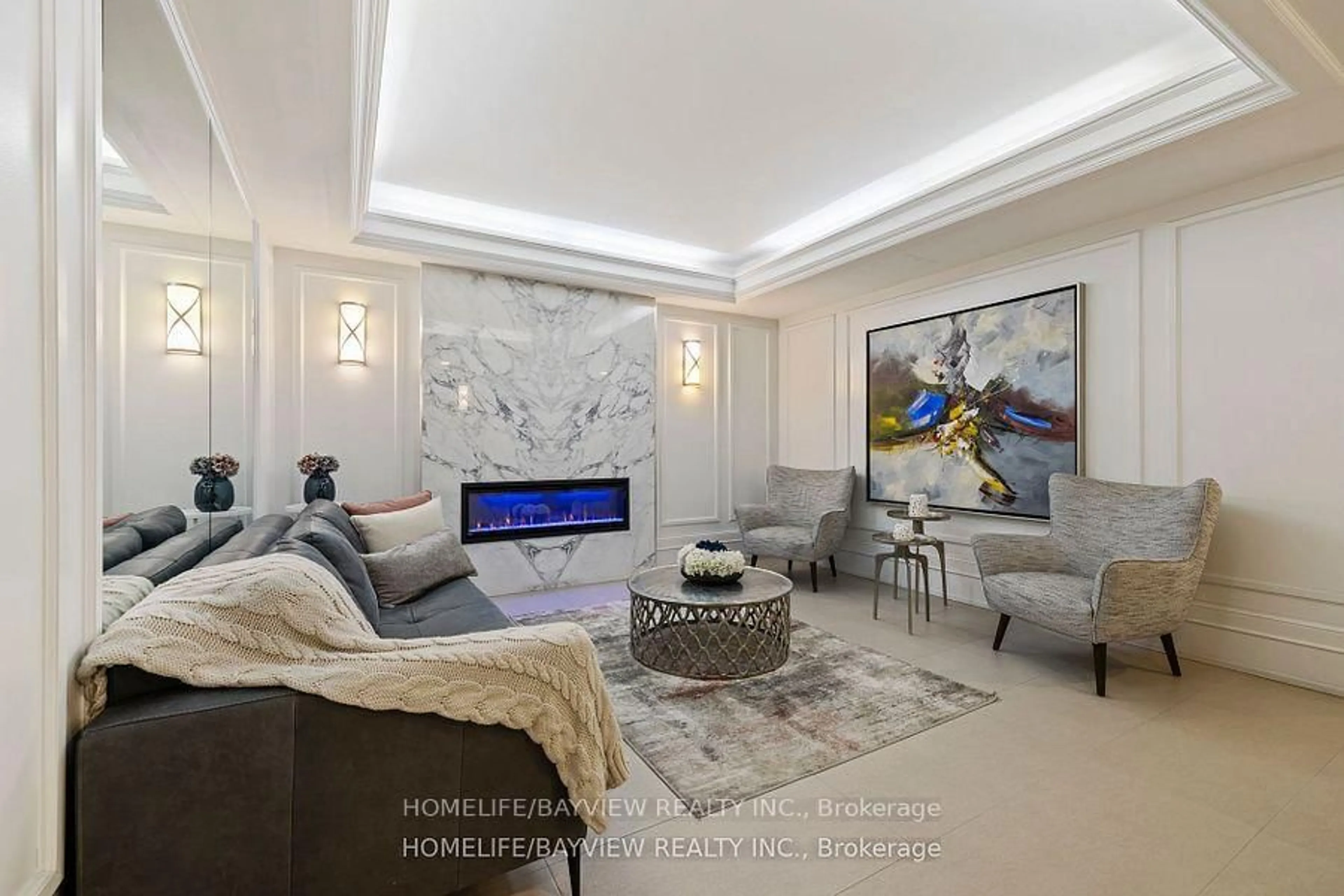Living room with furniture, unknown for 309 Major Mackenzie Dr #408, Richmond Hill Ontario L4C 9V5