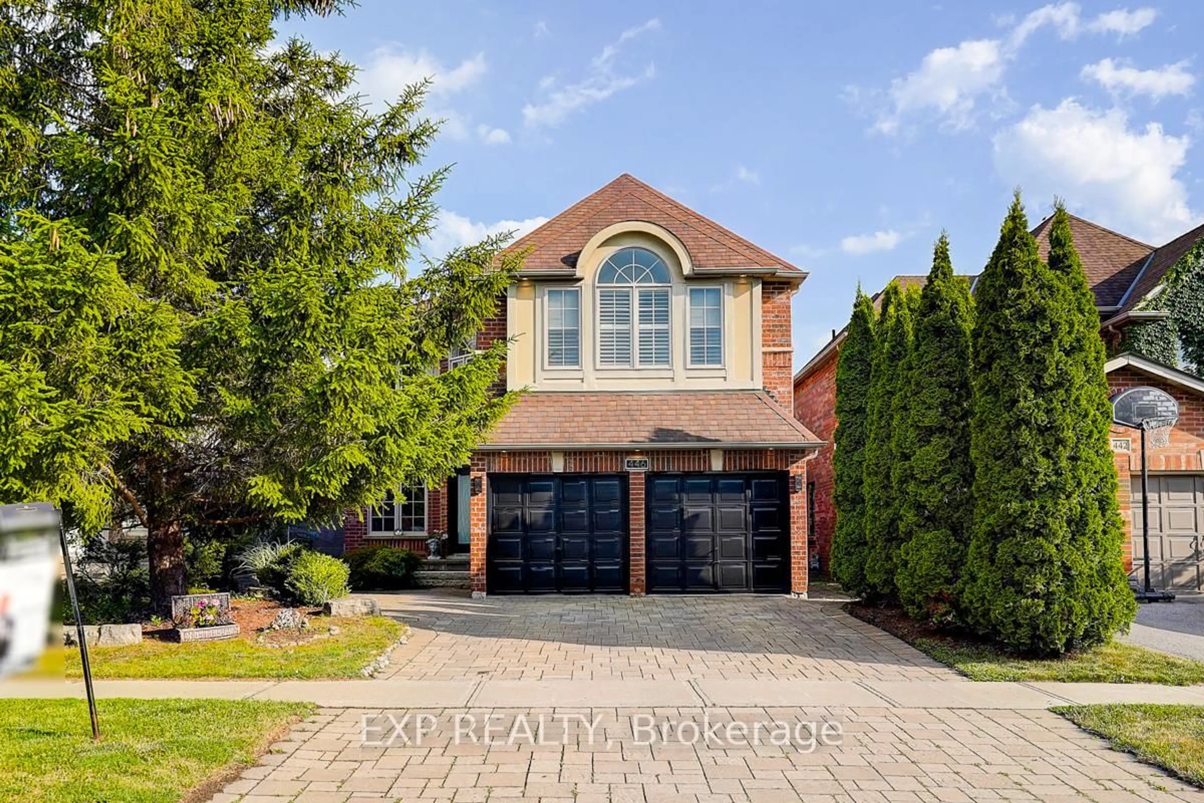 Home with brick exterior material, street for 446 Silken Laumann Dr, Newmarket Ontario L3X 2H9