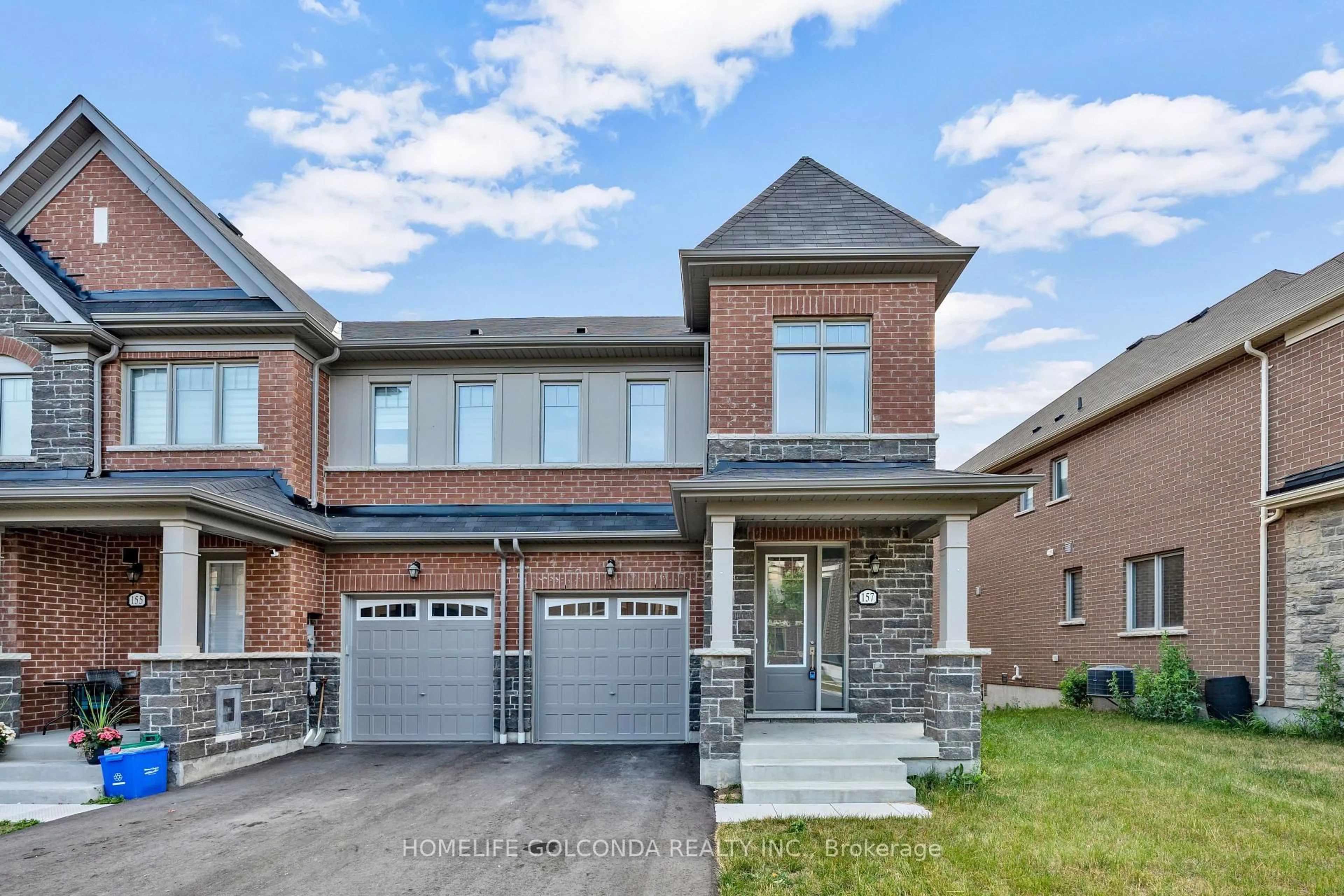 Home with brick exterior material, street for 157 Lageer Dr, Whitchurch-Stouffville Ontario L4A 4V2