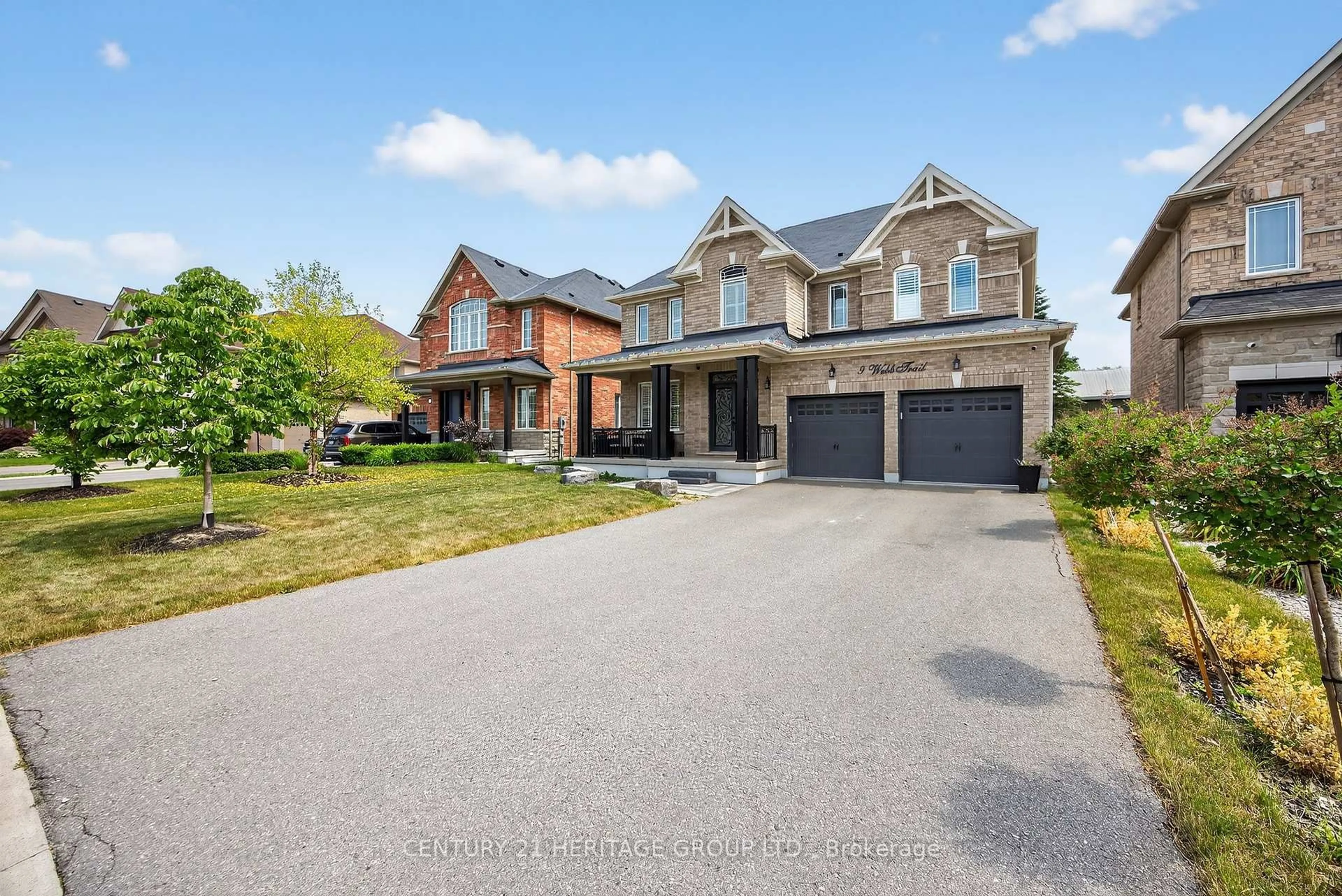 Home with brick exterior material, street for 9 Webb Tr, New Tecumseth Ontario L0G 1W0
