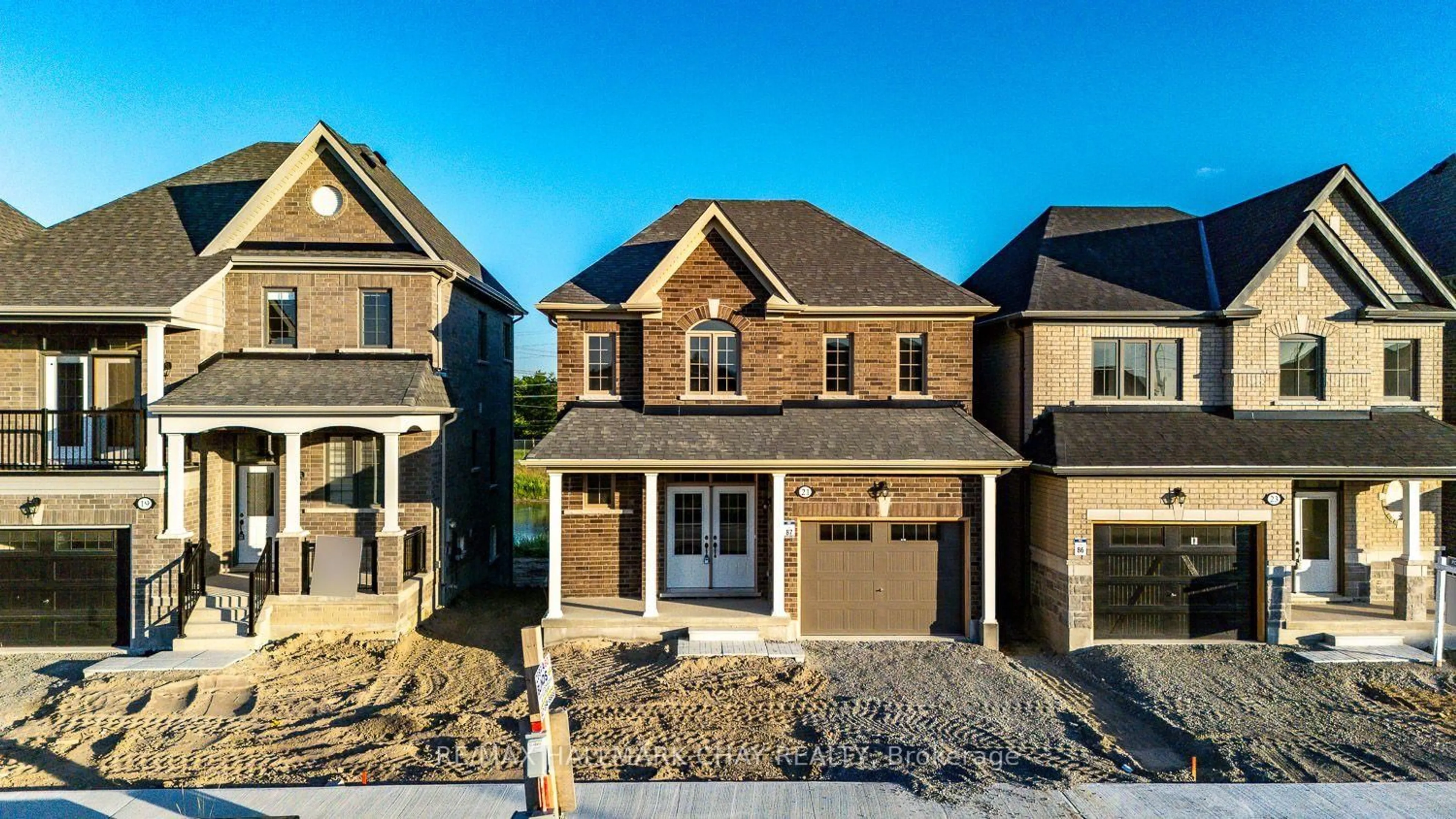 Home with brick exterior material, street for 21 Fenn Cres, New Tecumseth Ontario L9R 0X1