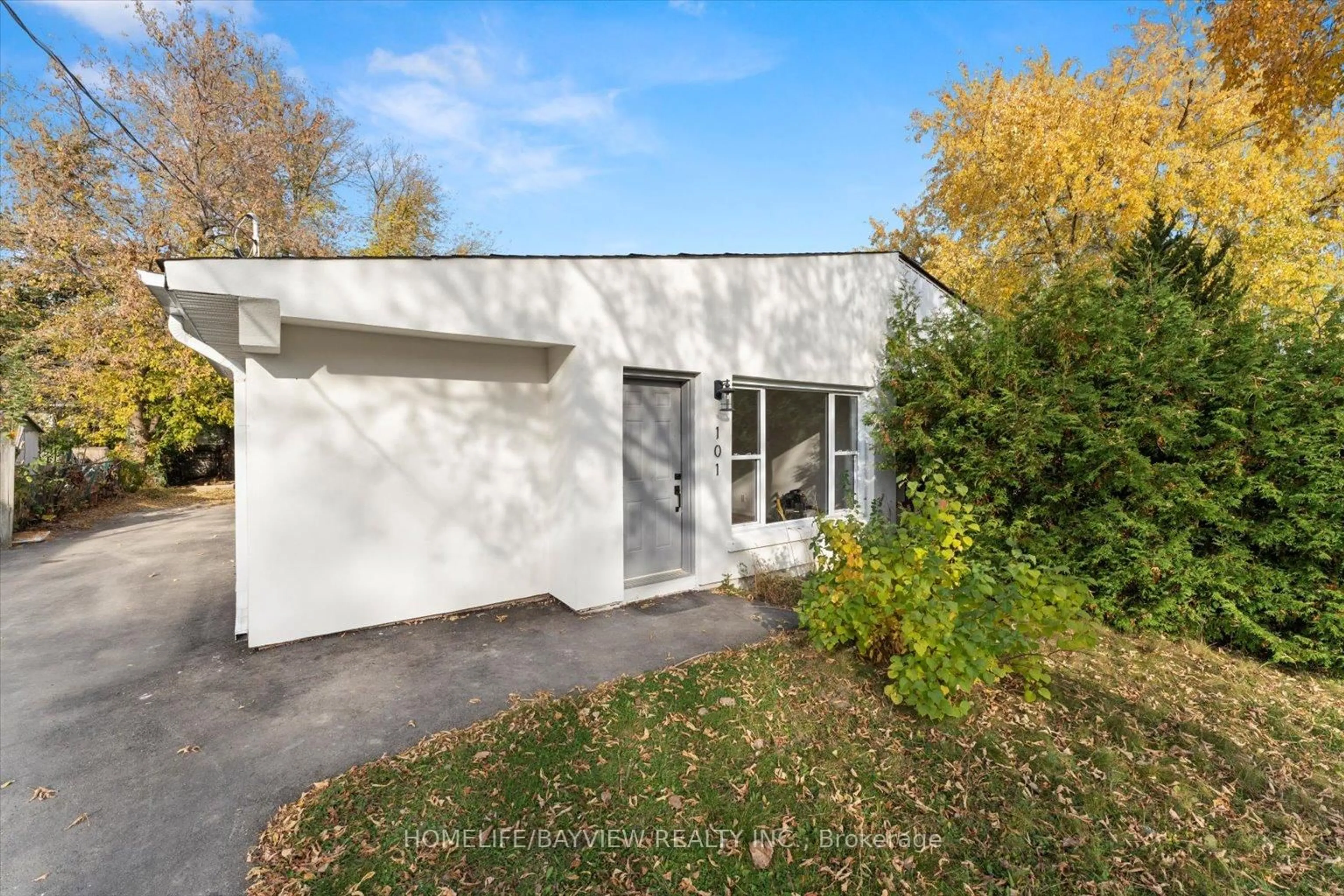 A pic from outside/outdoor area/front of a property/back of a property/a pic from drone, street for 101 Sheldon Ave, Newmarket Ontario L3Y 2V6