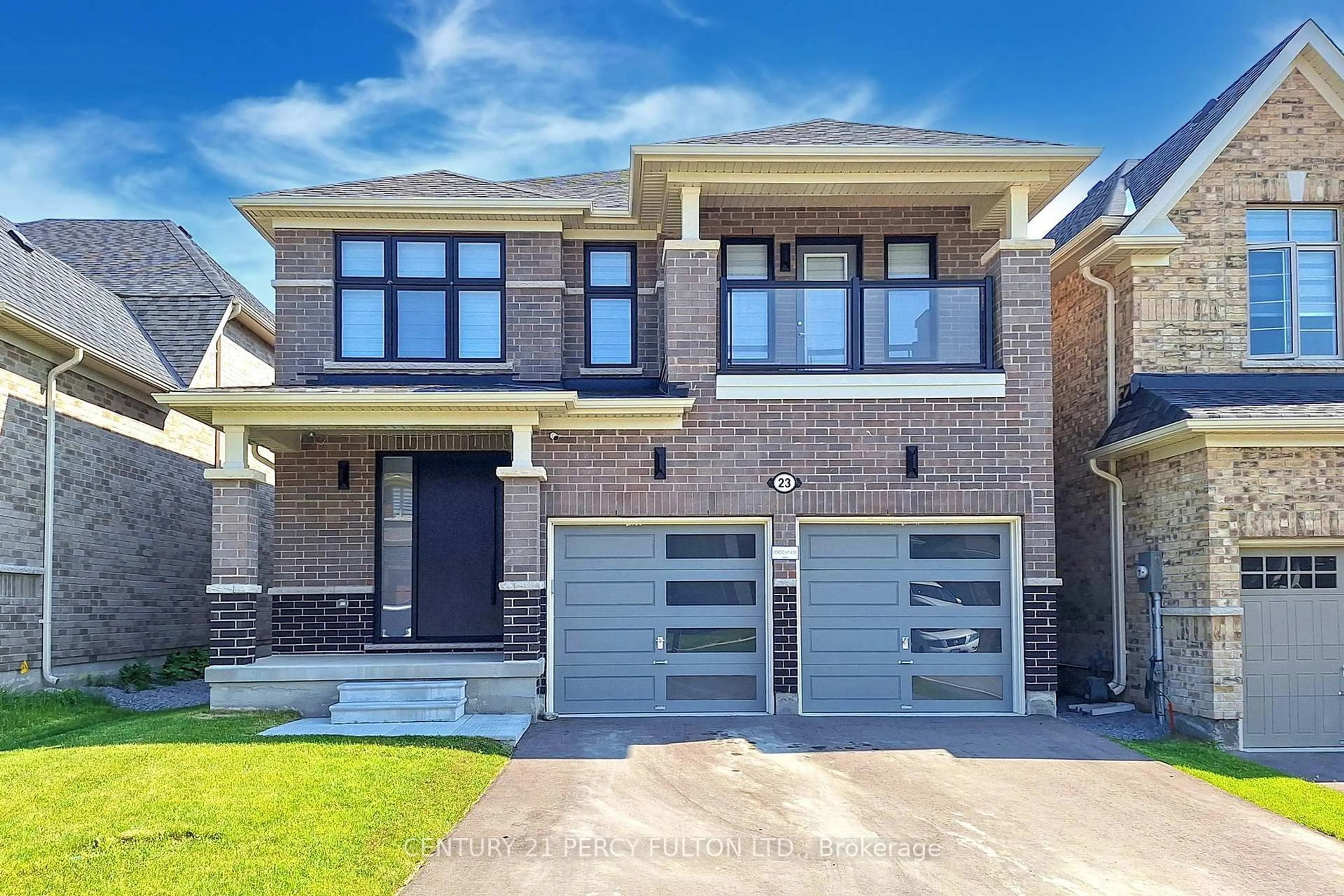 Home with brick exterior material, street for 23 Sam Battaglia Cres, Georgina Ontario L0E 1R0