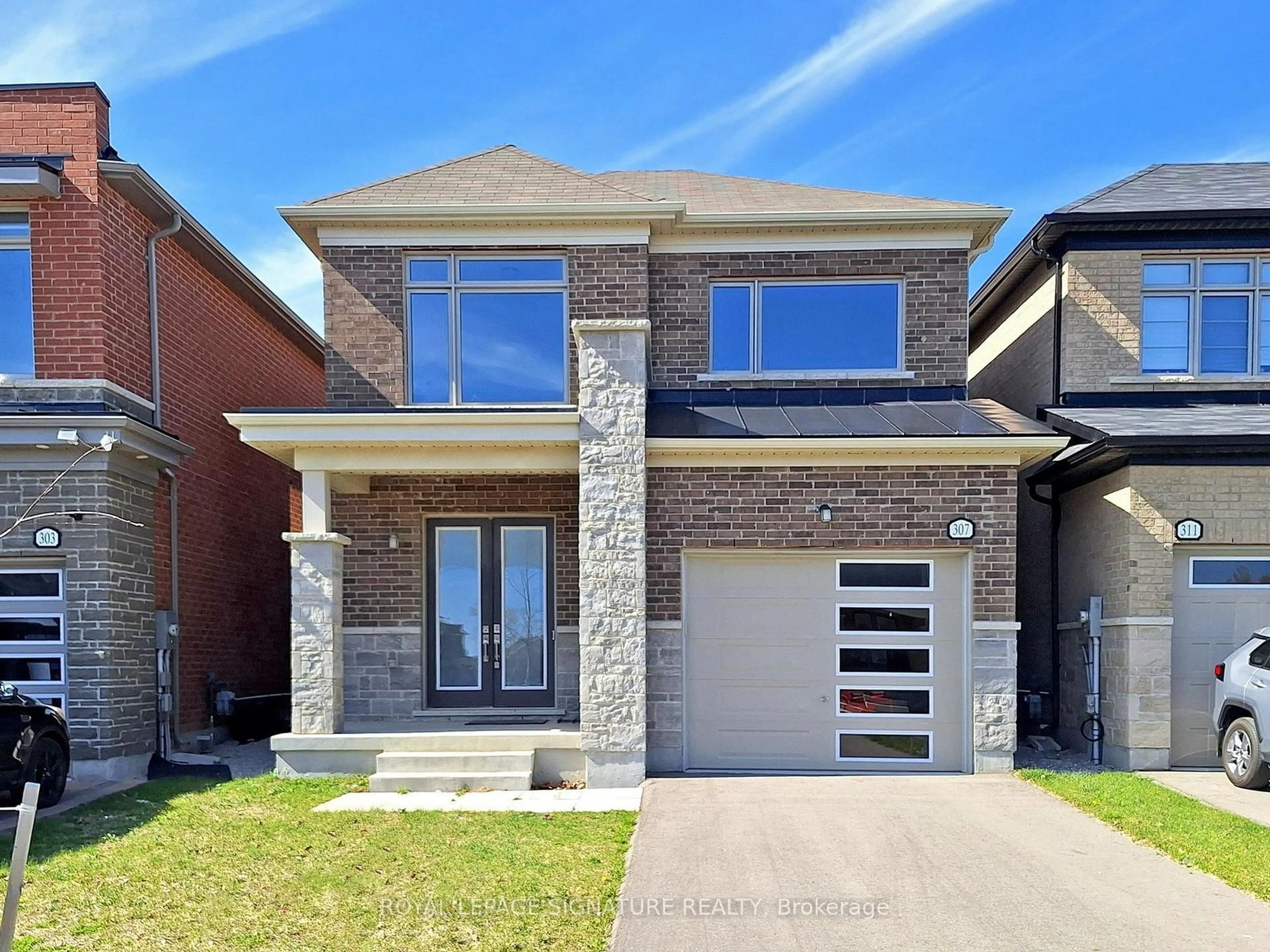 Home with brick exterior material, street for 307 Busato Dr, Whitchurch-Stouffville Ontario L4A 4V1