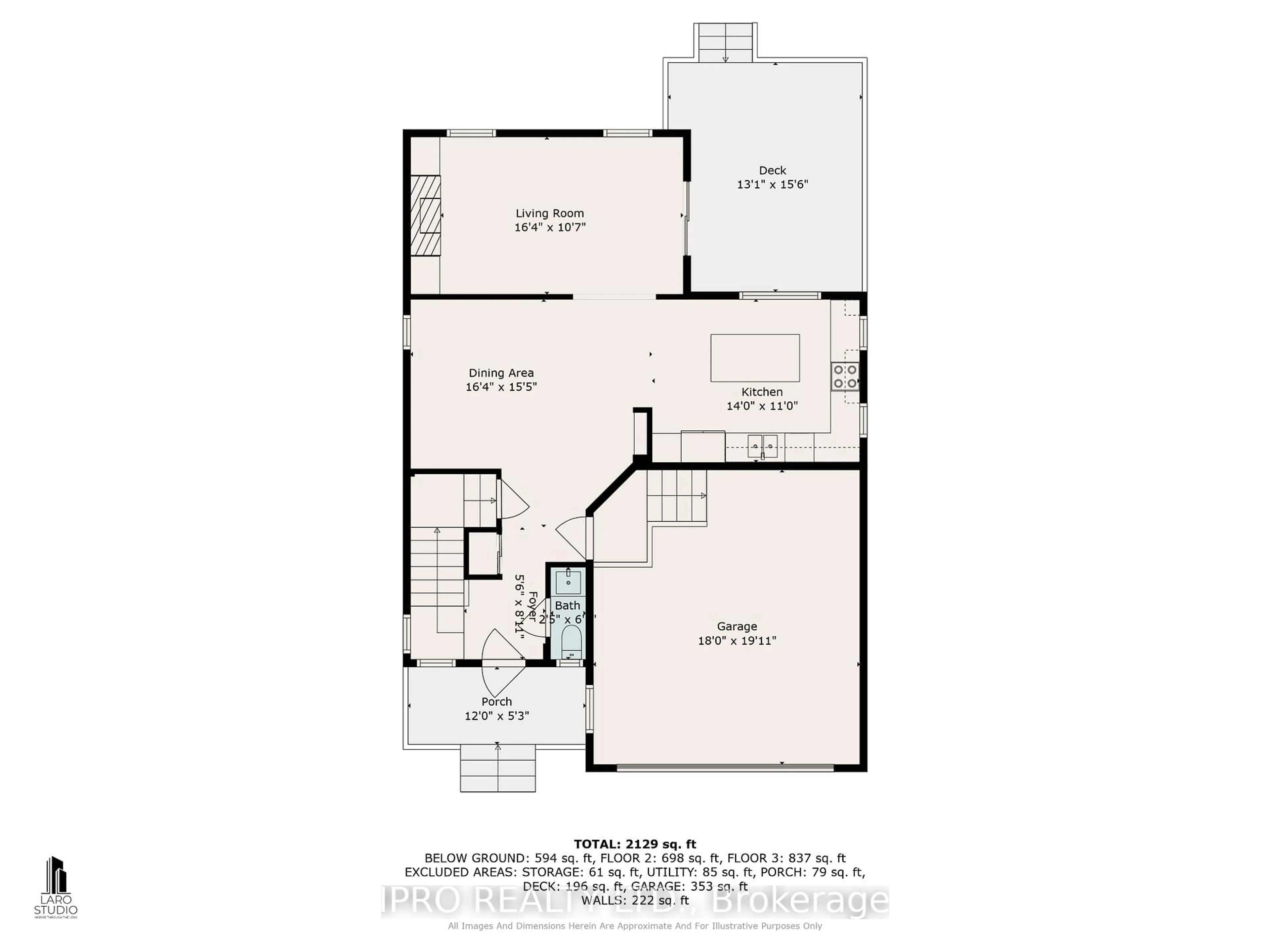 Floor plan for 1286 Forest St, Innisfil Ontario L9S 1Z7