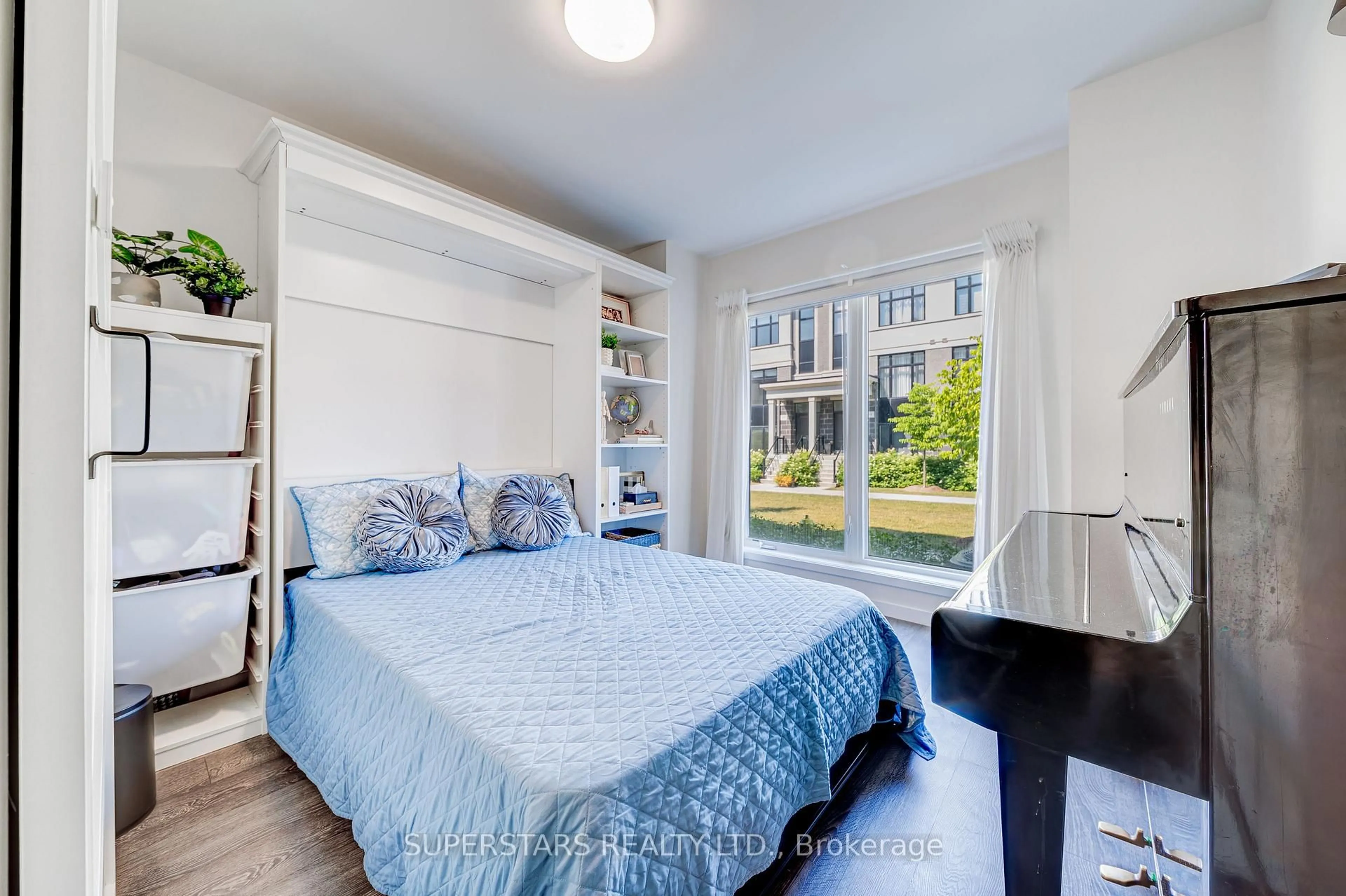 Bedroom with bed, unknown for 58 Armillo Pl, Markham Ontario L6E 0V4