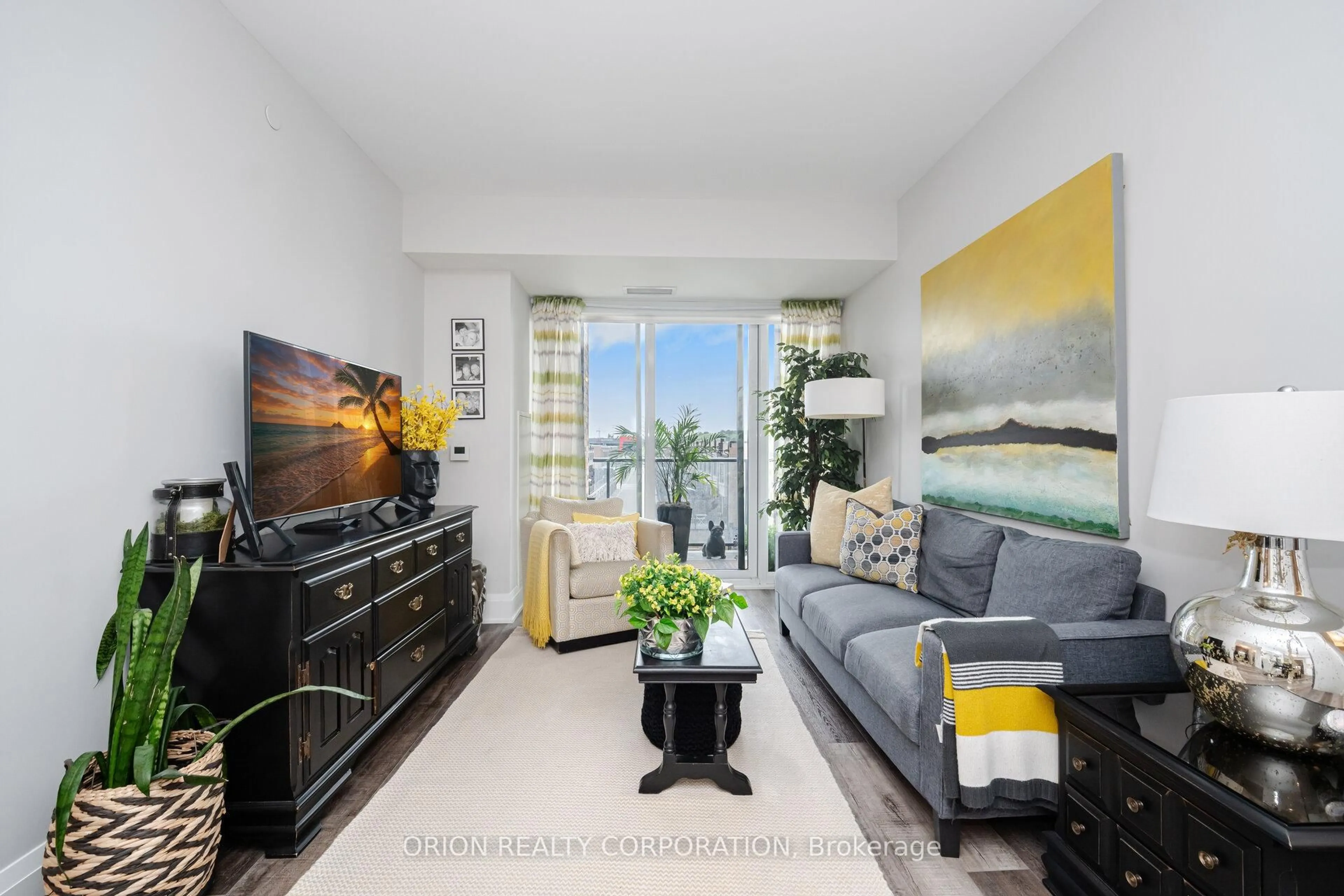 Living room with furniture, unknown for 100 Eagle Rock Way #303, Vaughan Ontario L6A 5B9
