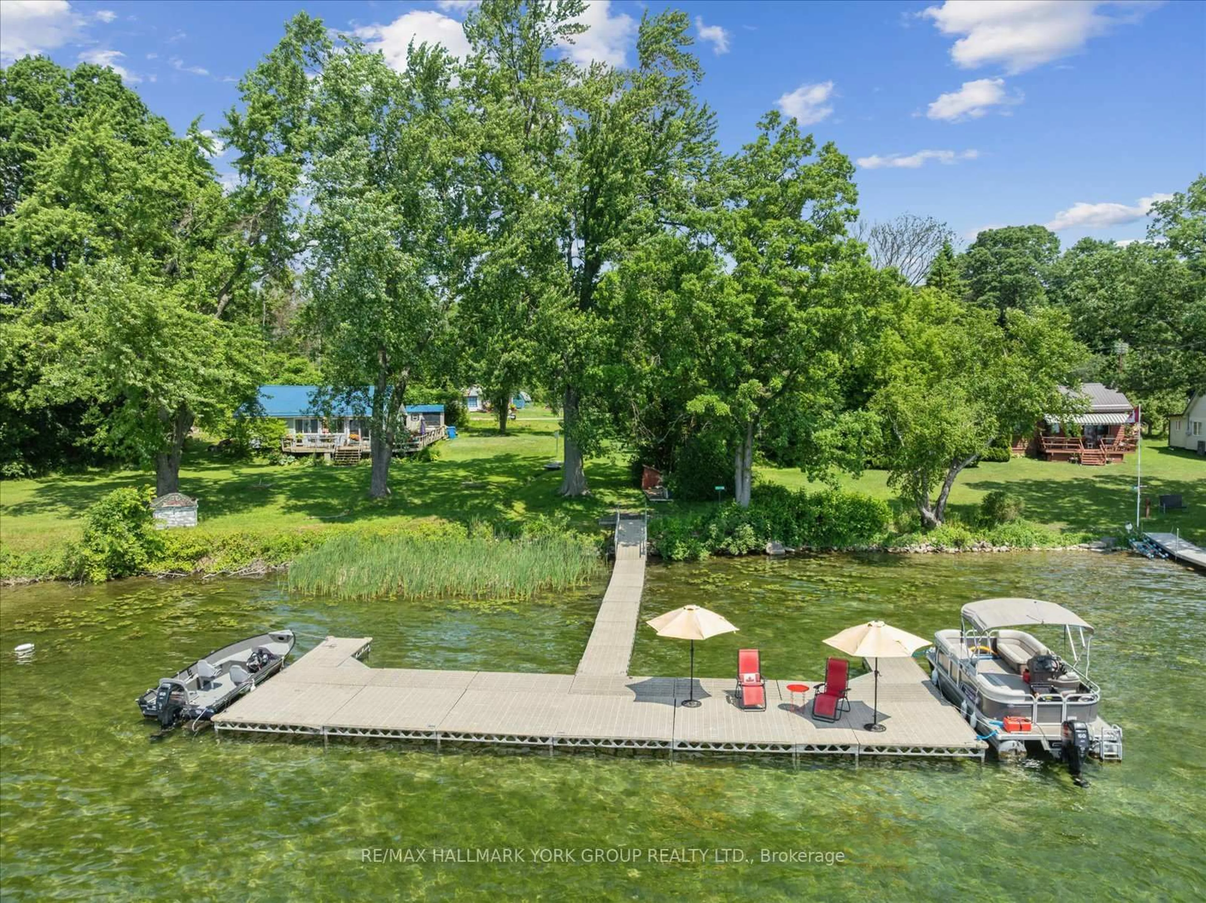 A pic from outside/outdoor area/front of a property/back of a property/a pic from drone, water/lake/river/ocean view for Lot 112 Snake Island, Georgina Islands Ontario L4P 3E9
