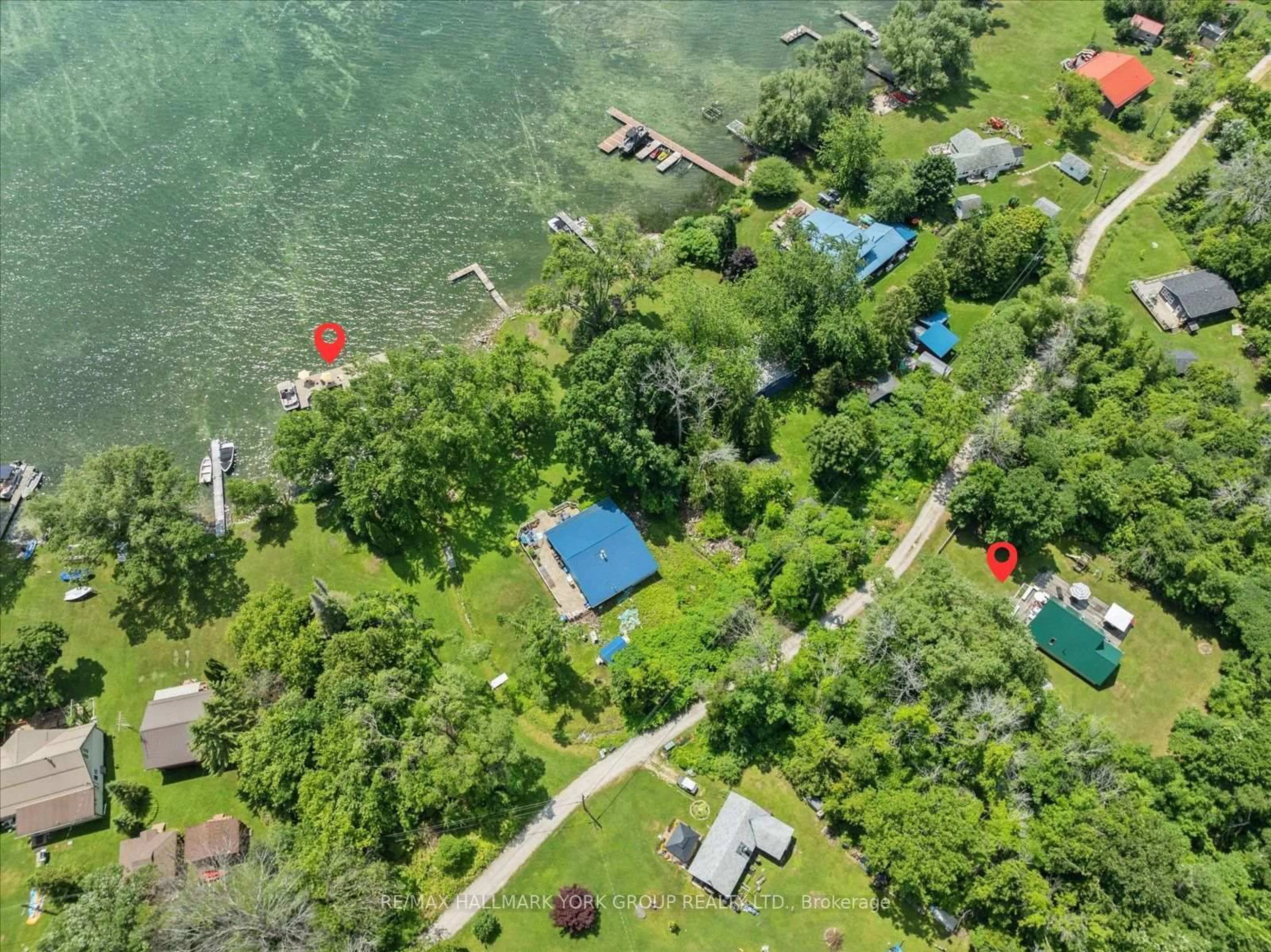 A pic from outside/outdoor area/front of a property/back of a property/a pic from drone, water/lake/river/ocean view for Lot 112 Snake Island, Georgina Islands Ontario L4P 3E9