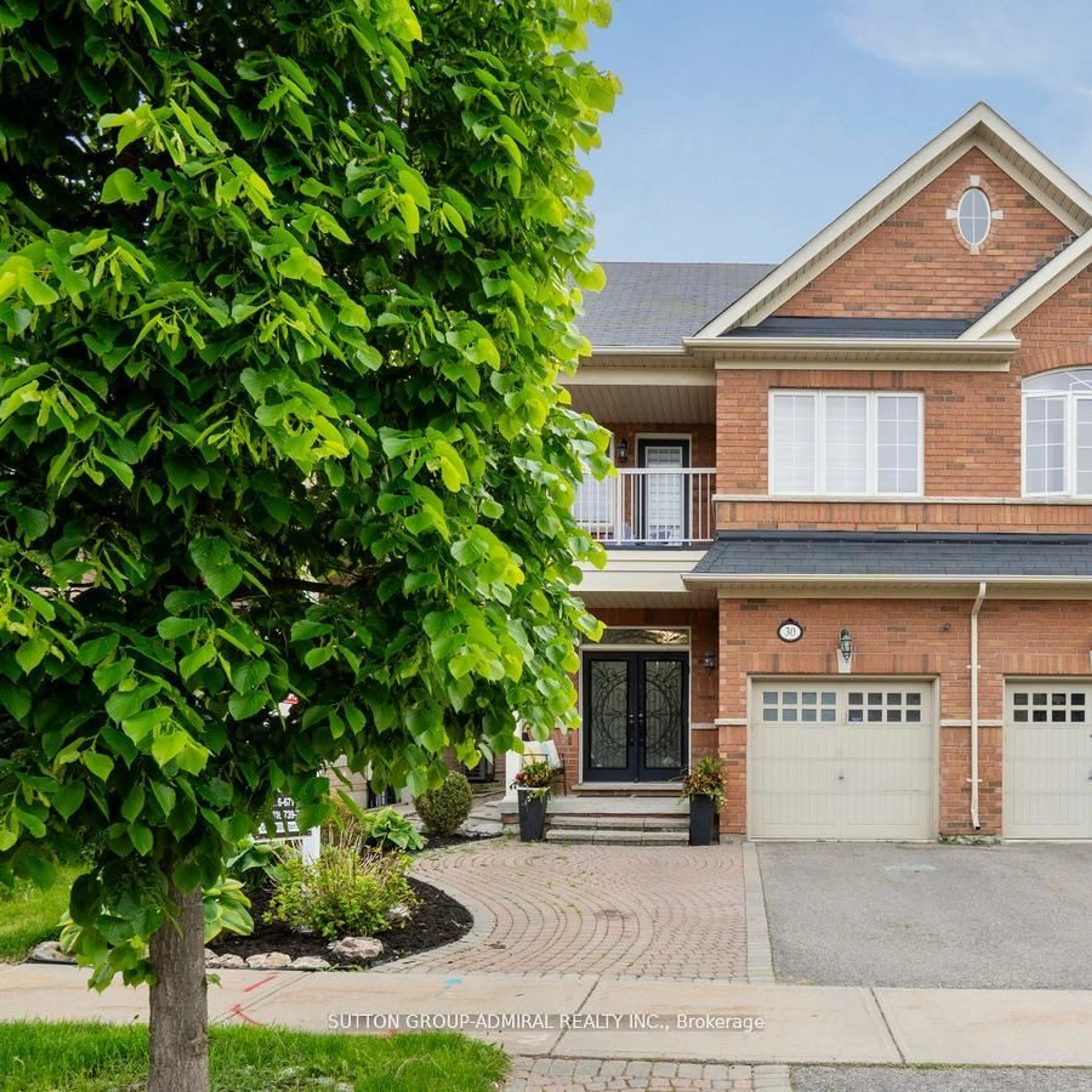 Home with brick exterior material, street for 30 Blue Grouse Rd, Vaughan Ontario L6A 4B9