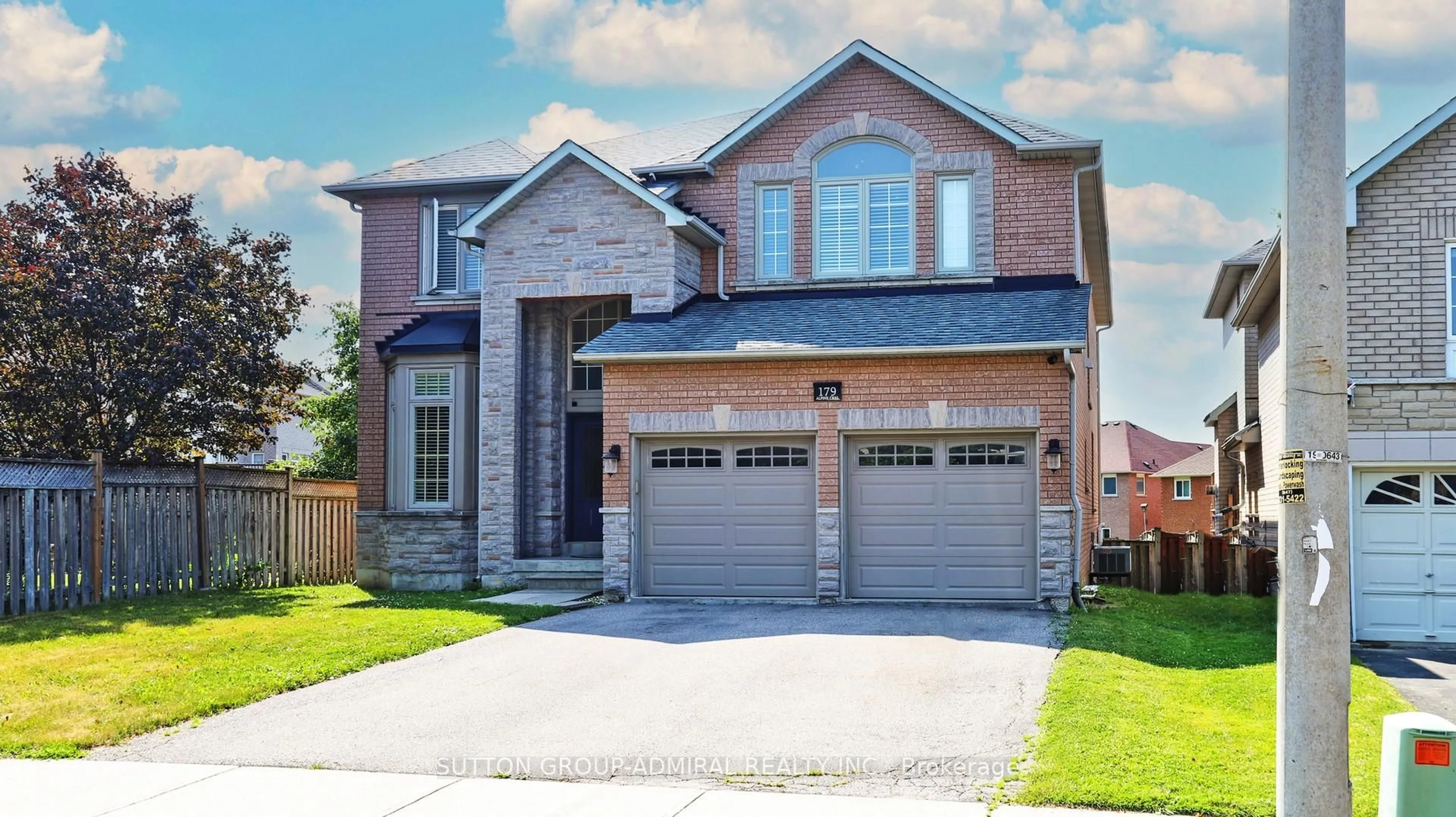 Home with brick exterior material, street for 179 Alpine Cres, Richmond Hill Ontario L4S 1W4