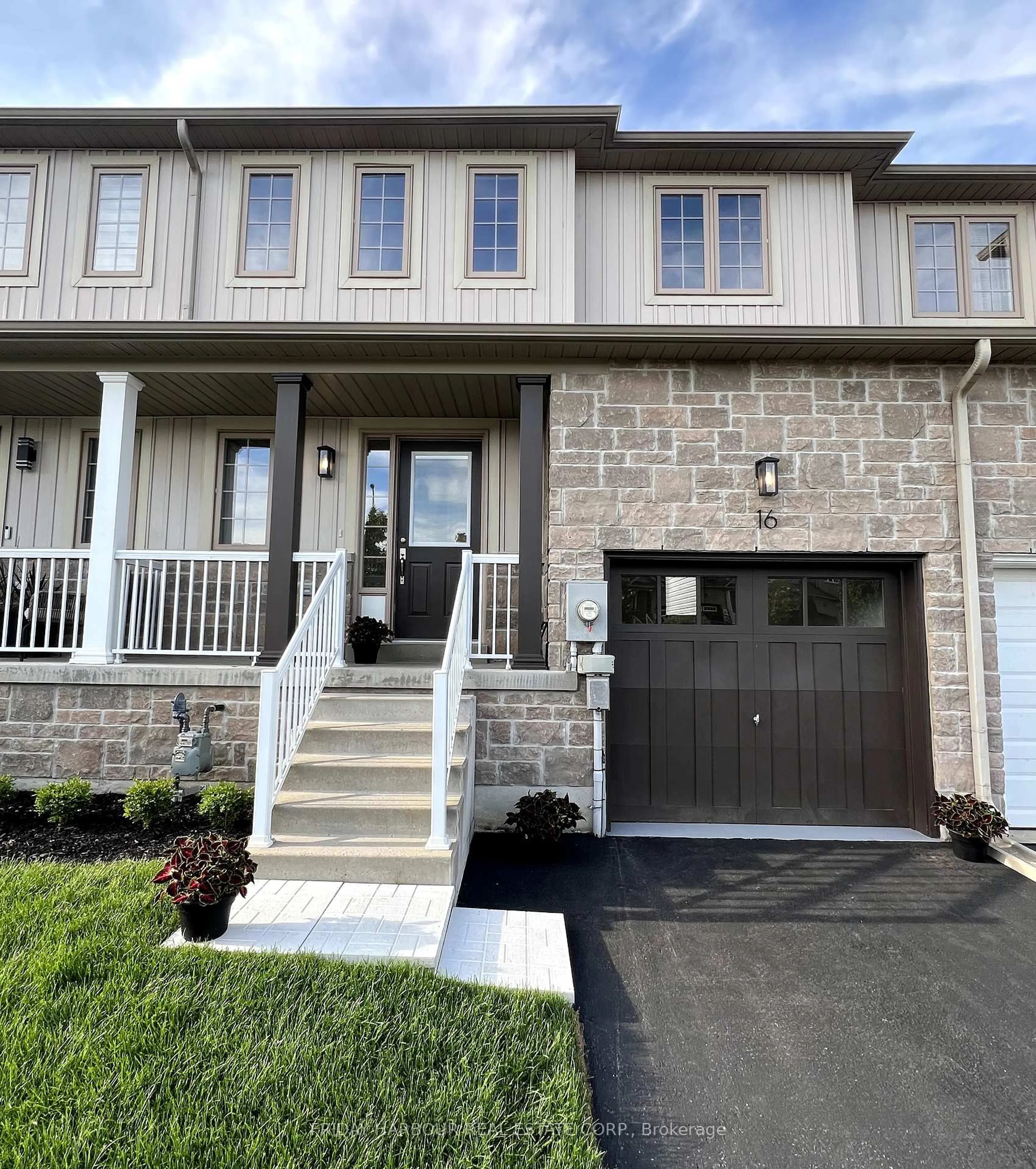 Home with brick exterior material, street for 16 Admiral Cres, Essa Ontario L3W 0E5