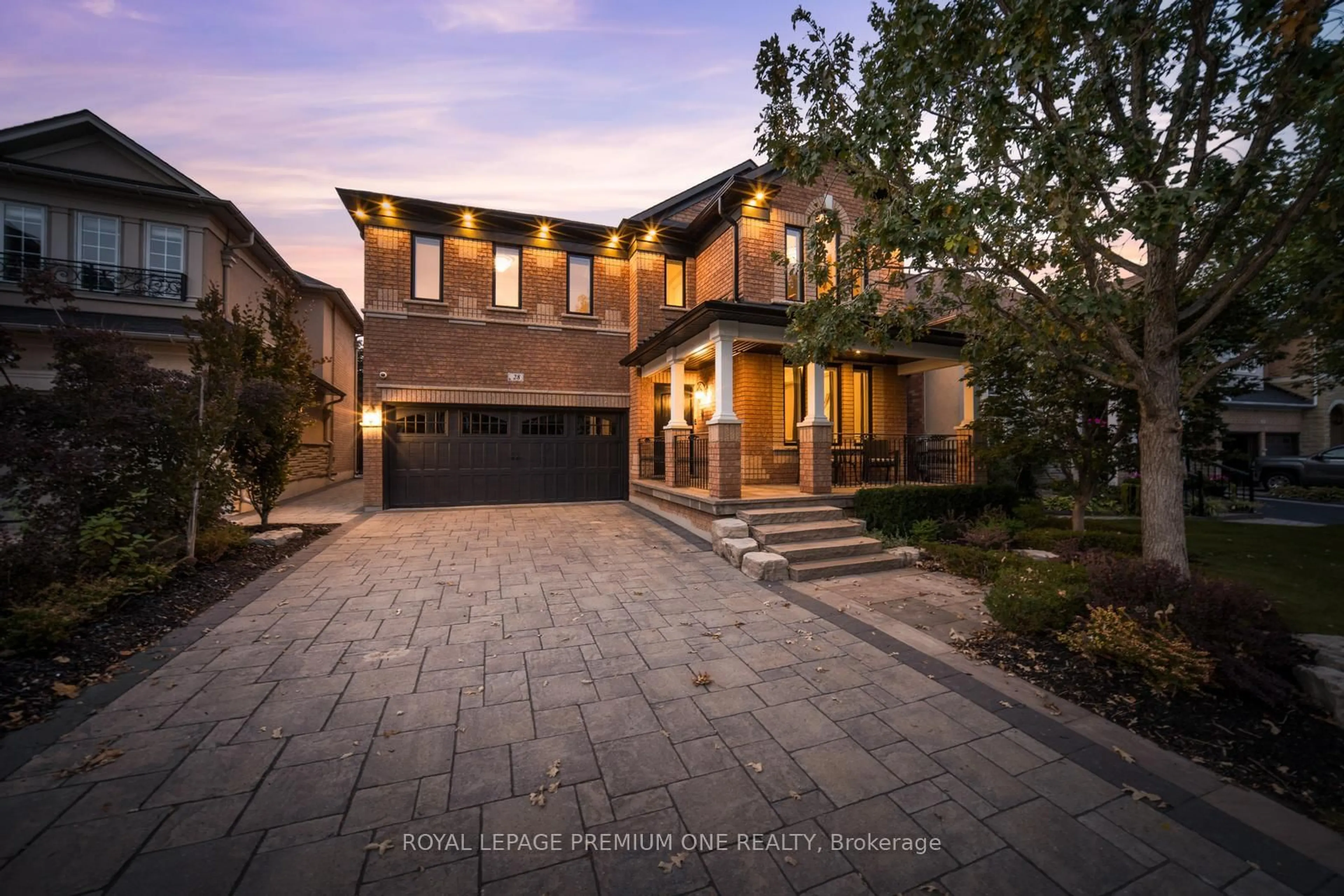 Home with brick exterior material, street for 28 Johnswood Cres, Vaughan Ontario L4H 2K7