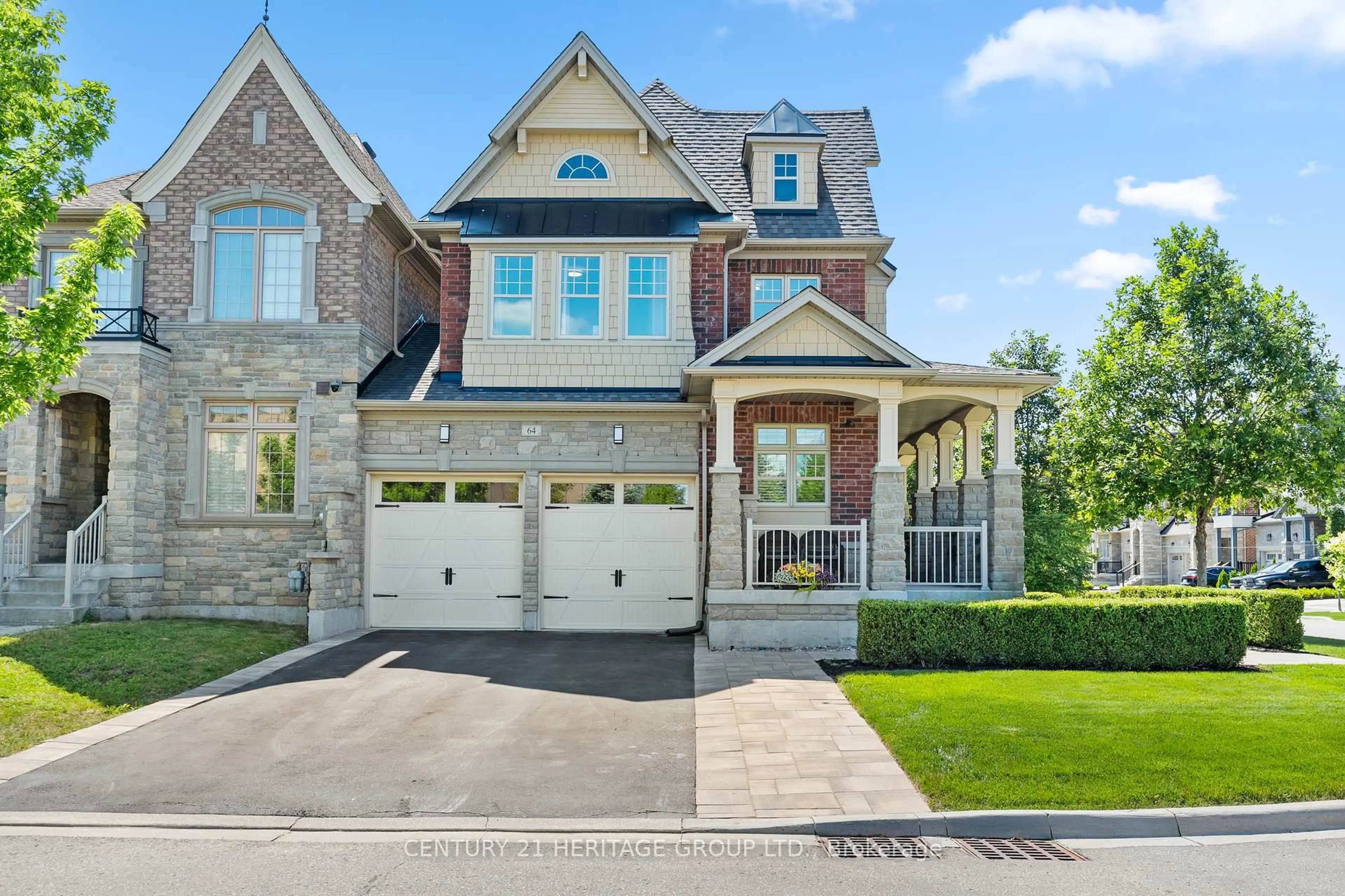 Home with brick exterior material, street for 64 Wells Orchard Cres, King Ontario L7B 0C6