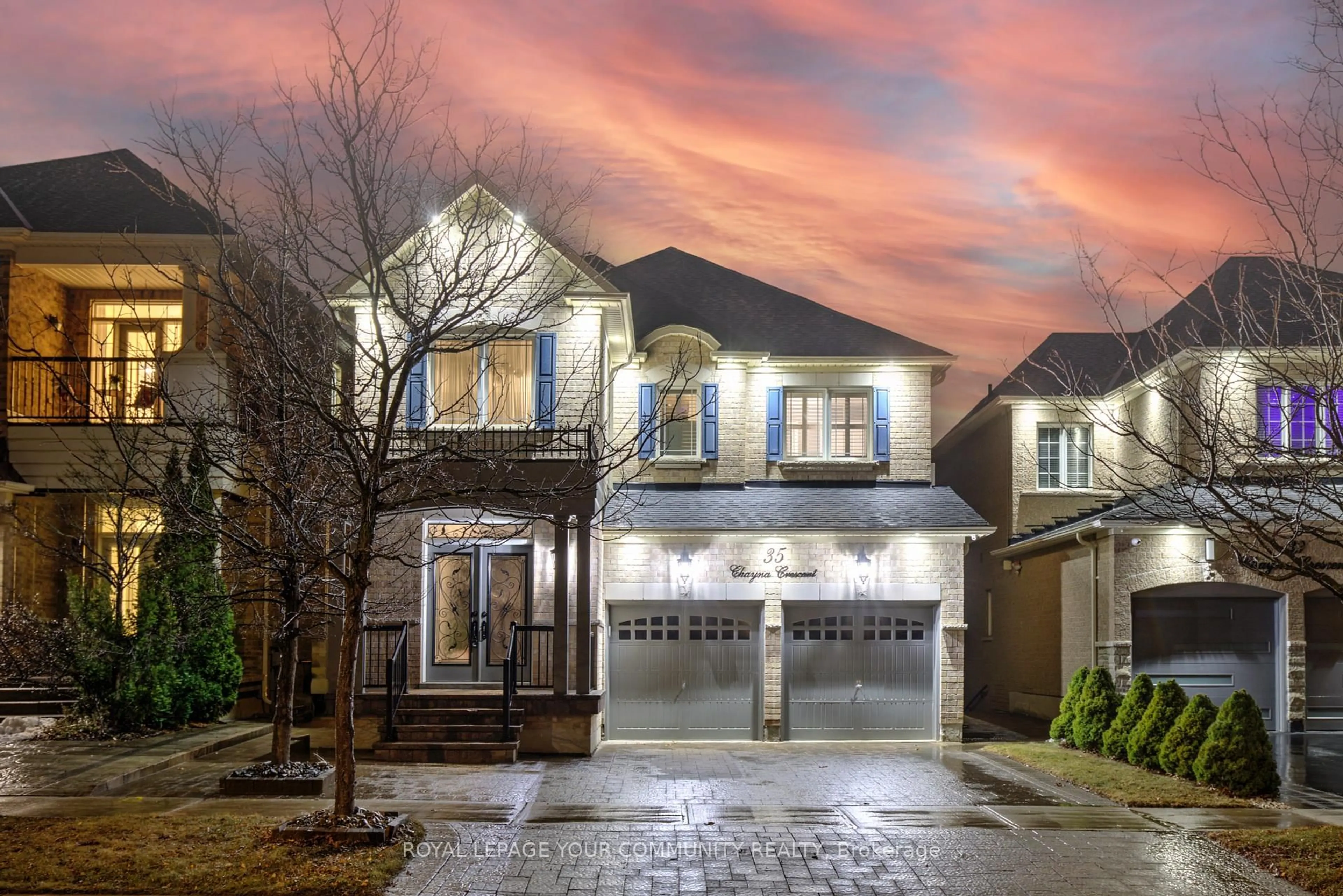 Home with brick exterior material, street for 35 Chayna Cres, Vaughan Ontario L6A 0N2