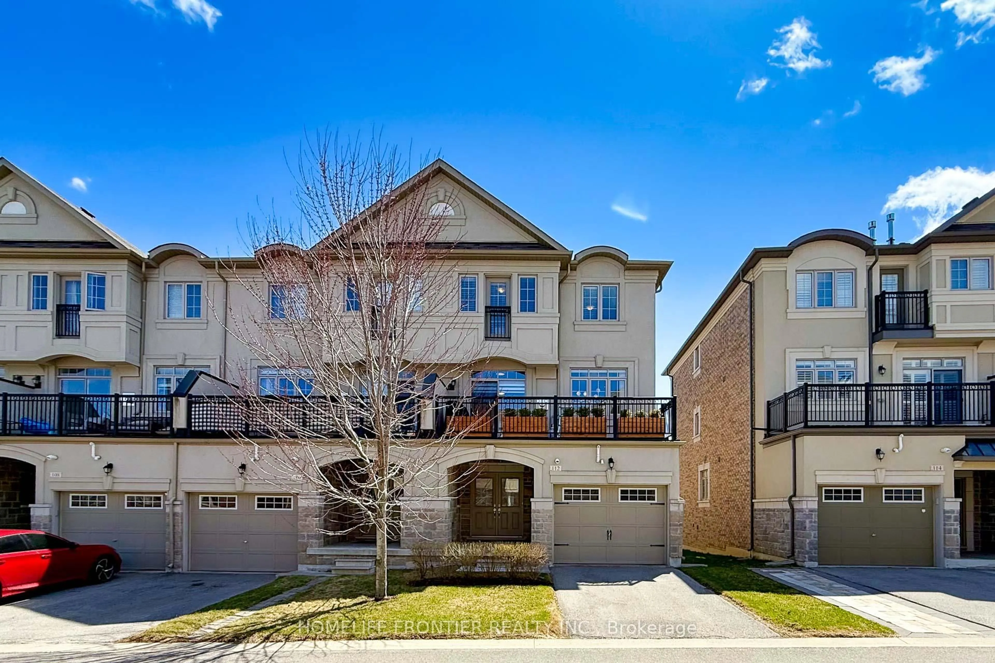 Home with brick exterior material, street for 112 Puccini Dr, Richmond Hill Ontario L4E 0W3