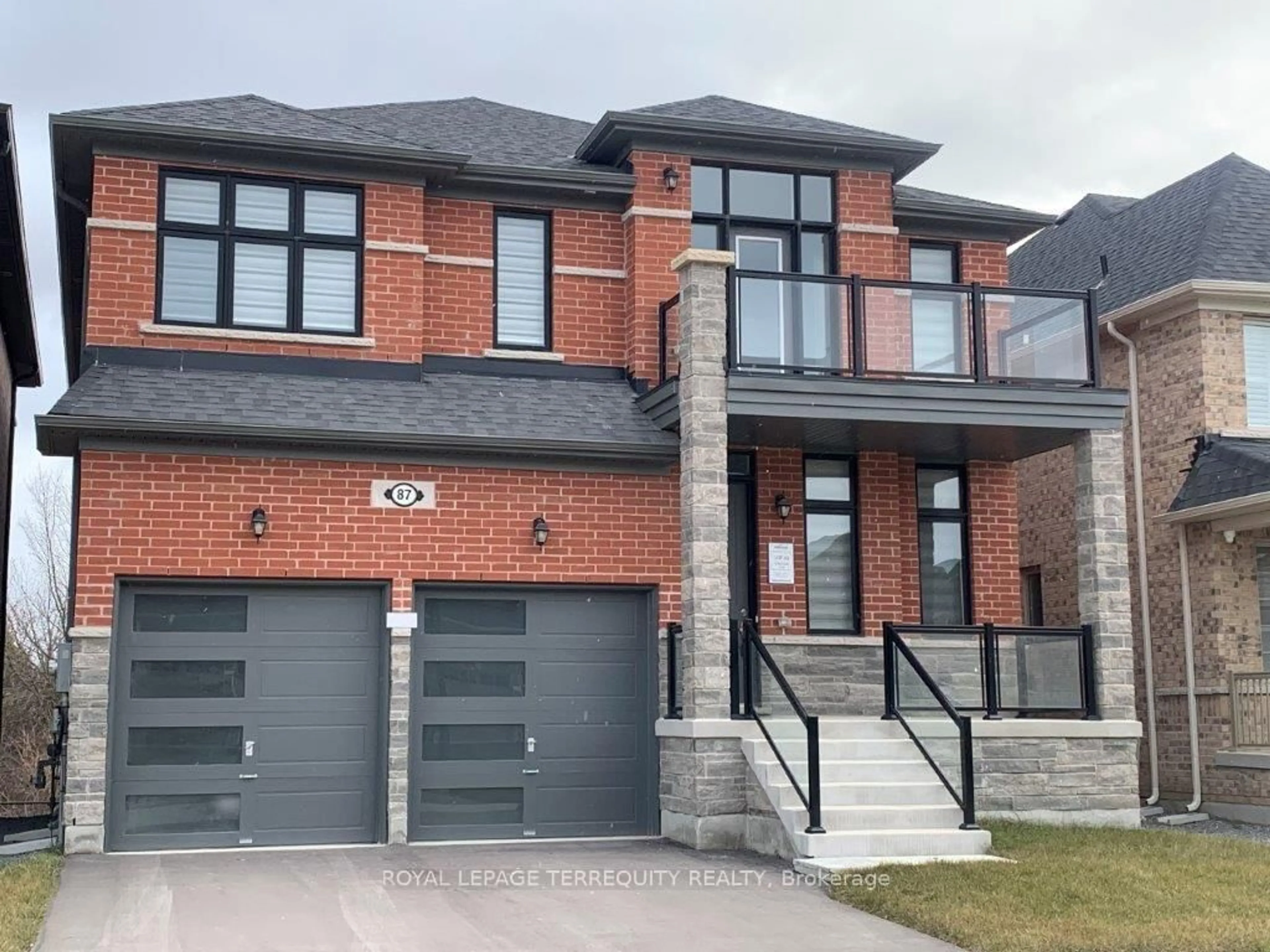 Home with brick exterior material, street for 87 Big Canoe Dr, Georgina Ontario L0E 1R0
