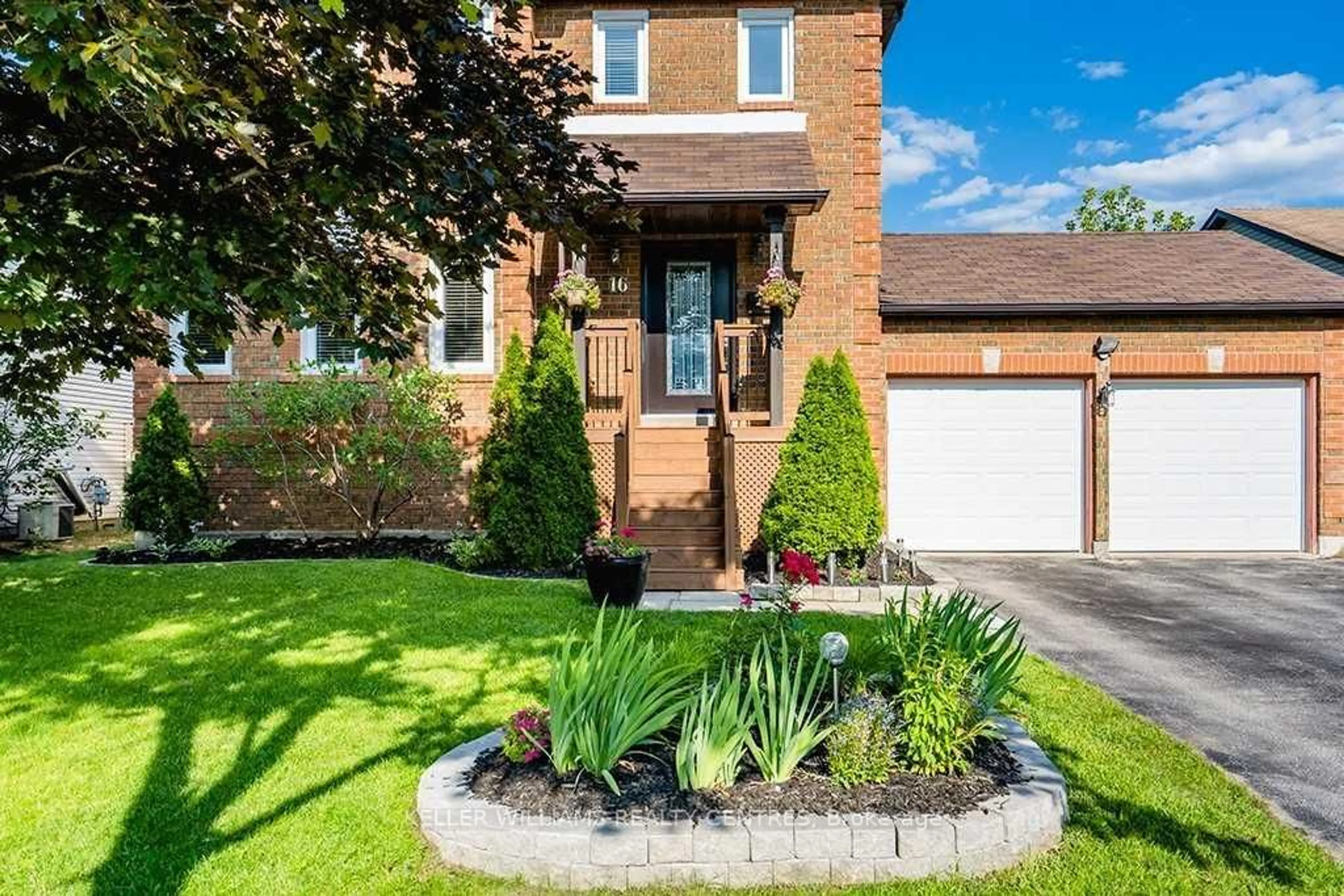 Home with brick exterior material, street for 16 Julie St, Essa Ontario L3W 0K8