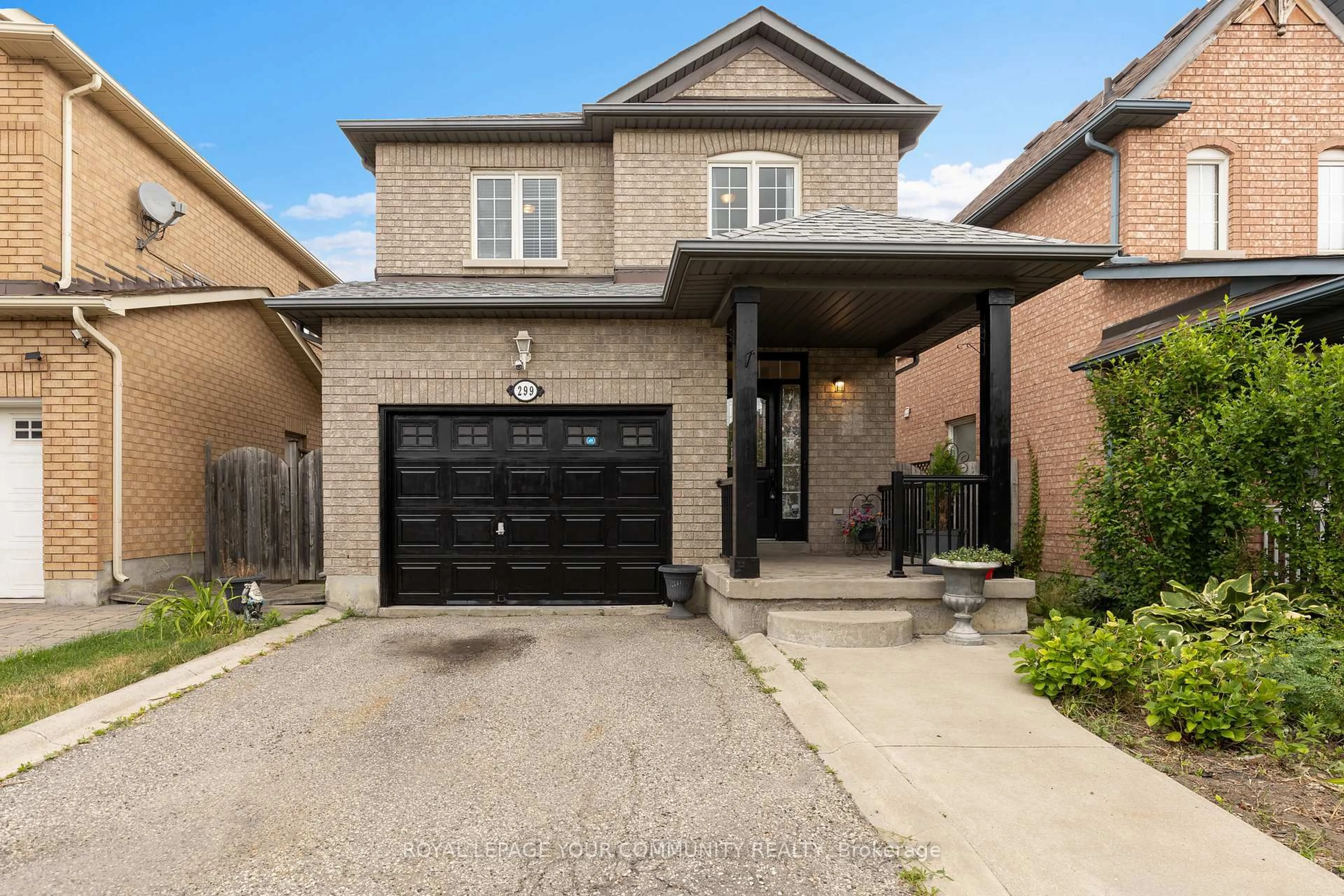 Home with brick exterior material, street for 299 Discovery Tr, Vaughan Ontario L6A 3K4