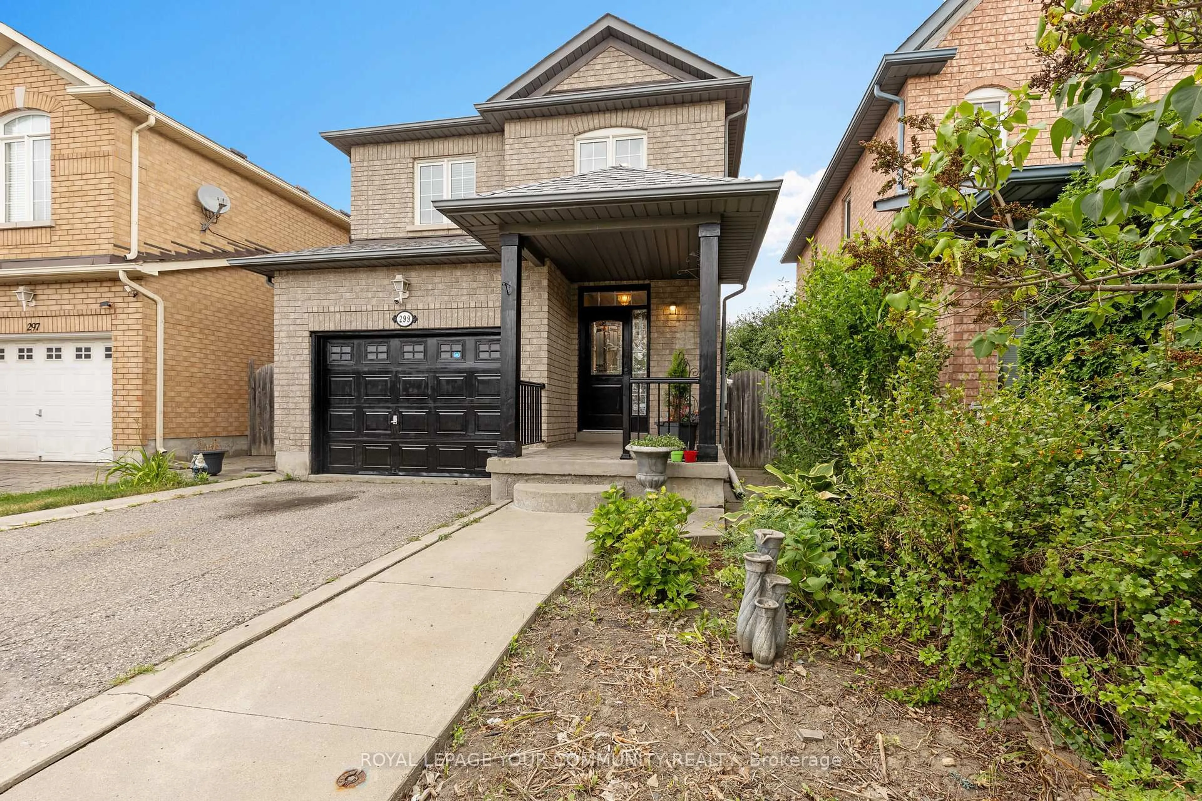Home with brick exterior material, street for 299 Discovery Tr, Vaughan Ontario L6A 3K4