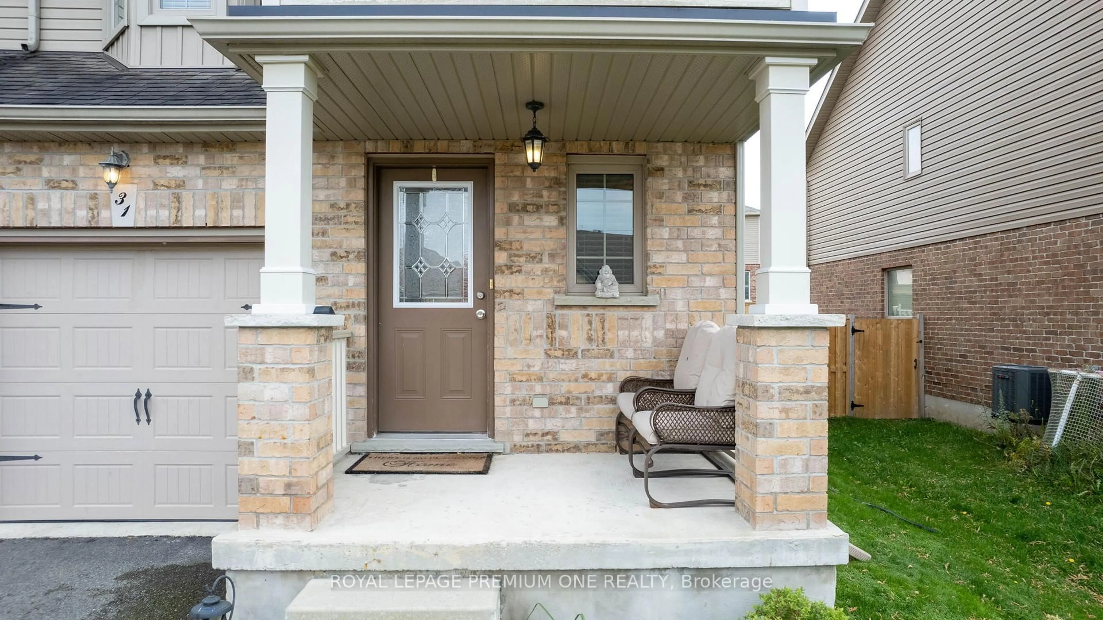 Home with brick exterior material, street for 31 Stevenson St, Essa Ontario L0M 1B6