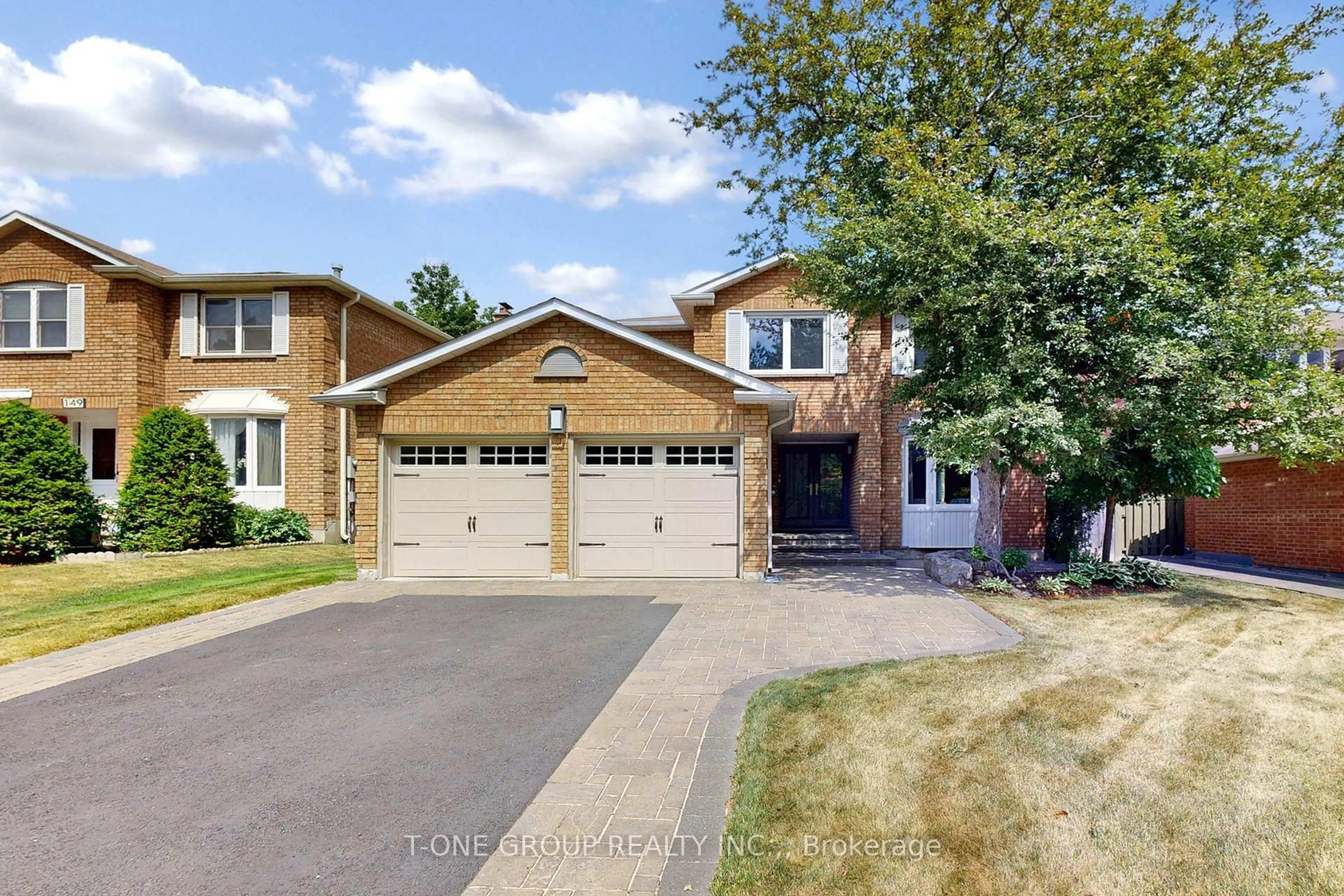 Home with brick exterior material, street for 147 Lyndhurst Dr, Markham Ontario L3T 6R6