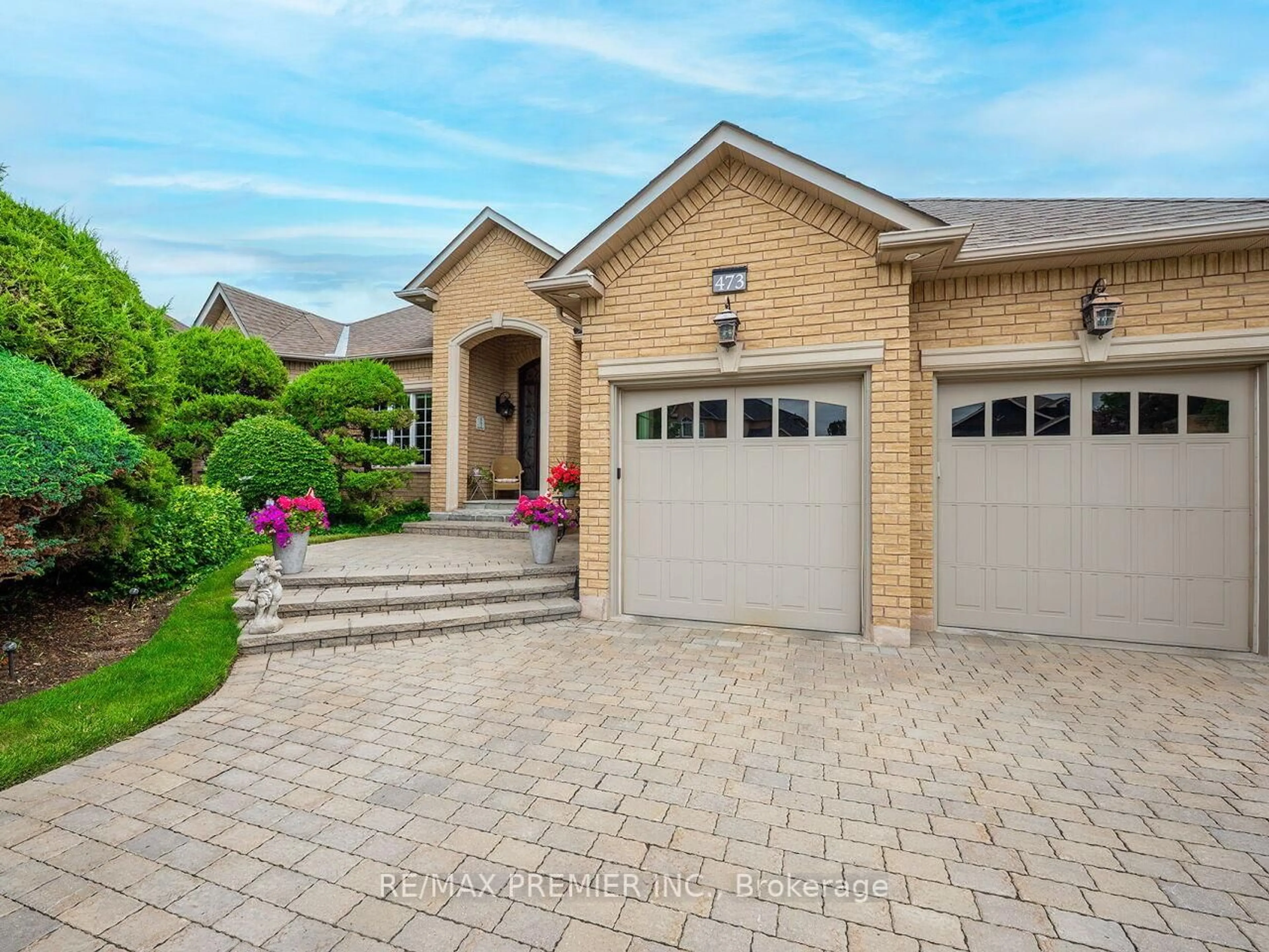 Home with brick exterior material, street for 473 Vaughan Mills Rd, Vaughan Ontario L4H 1G7