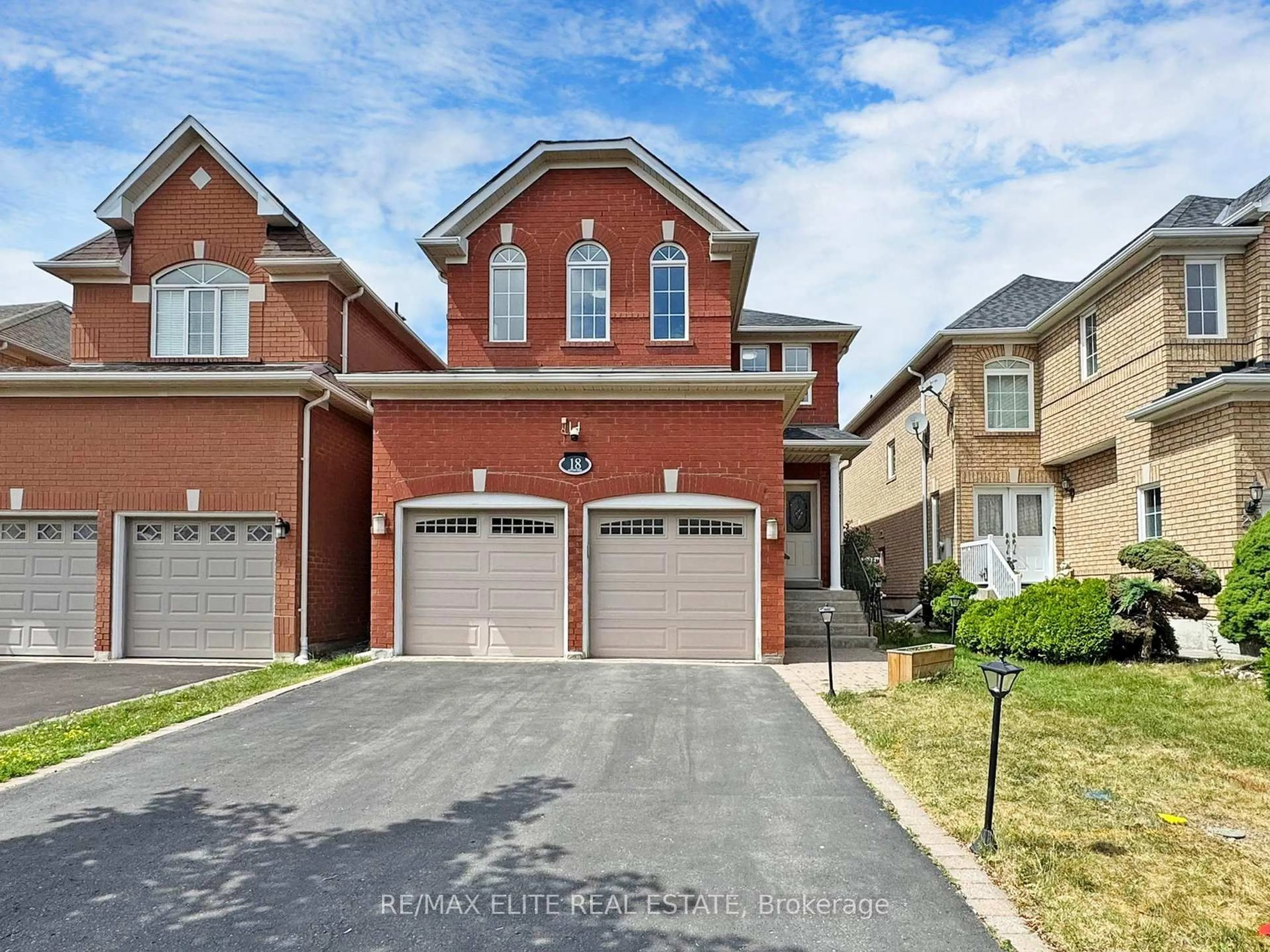 Home with brick exterior material, street for 18 Sapphire Dr, Richmond Hill Ontario L4S 2E4