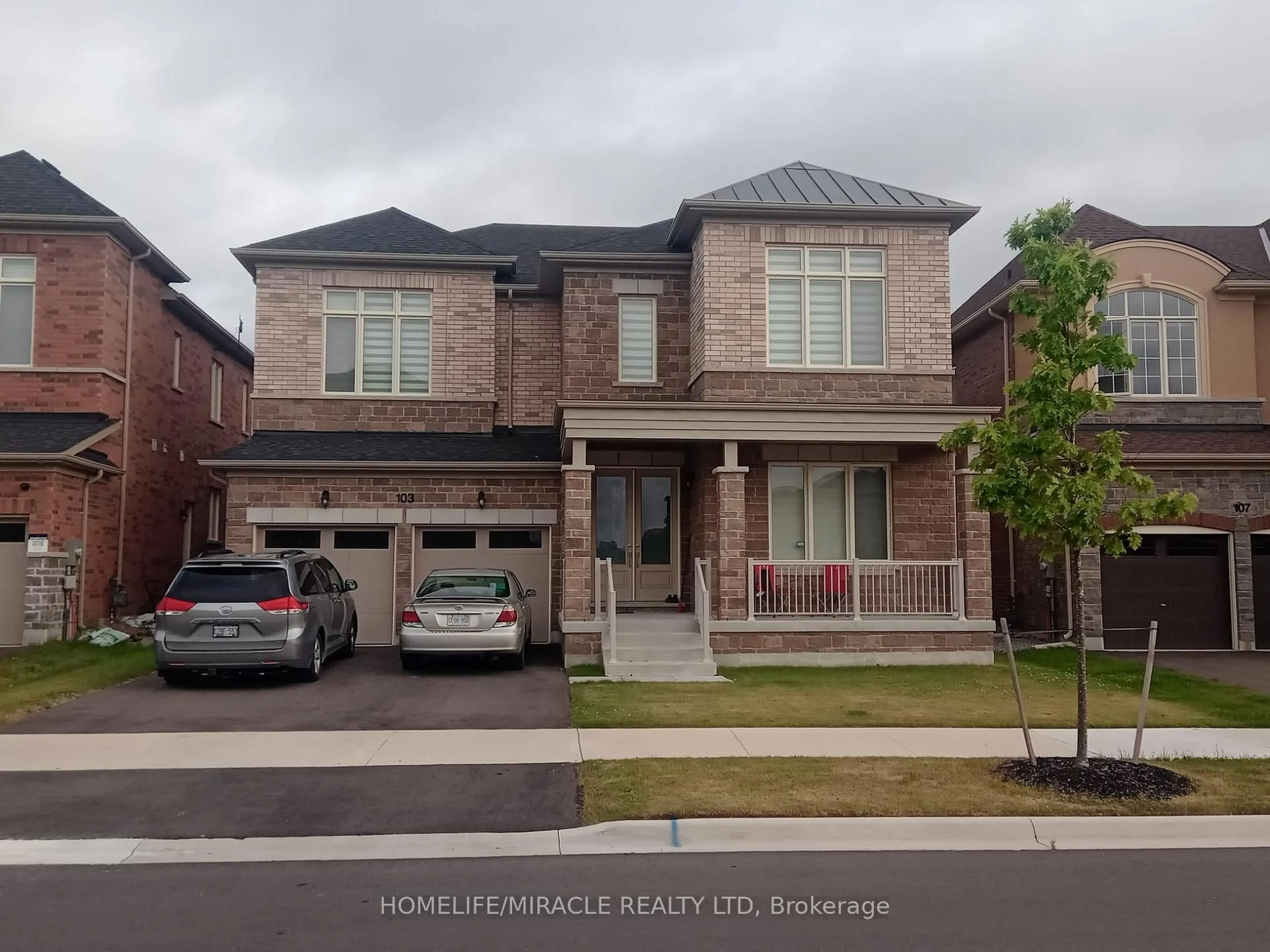 Home with brick exterior material, street for 103 Petal Ave, East Gwillimbury Ontario L0J 1C0