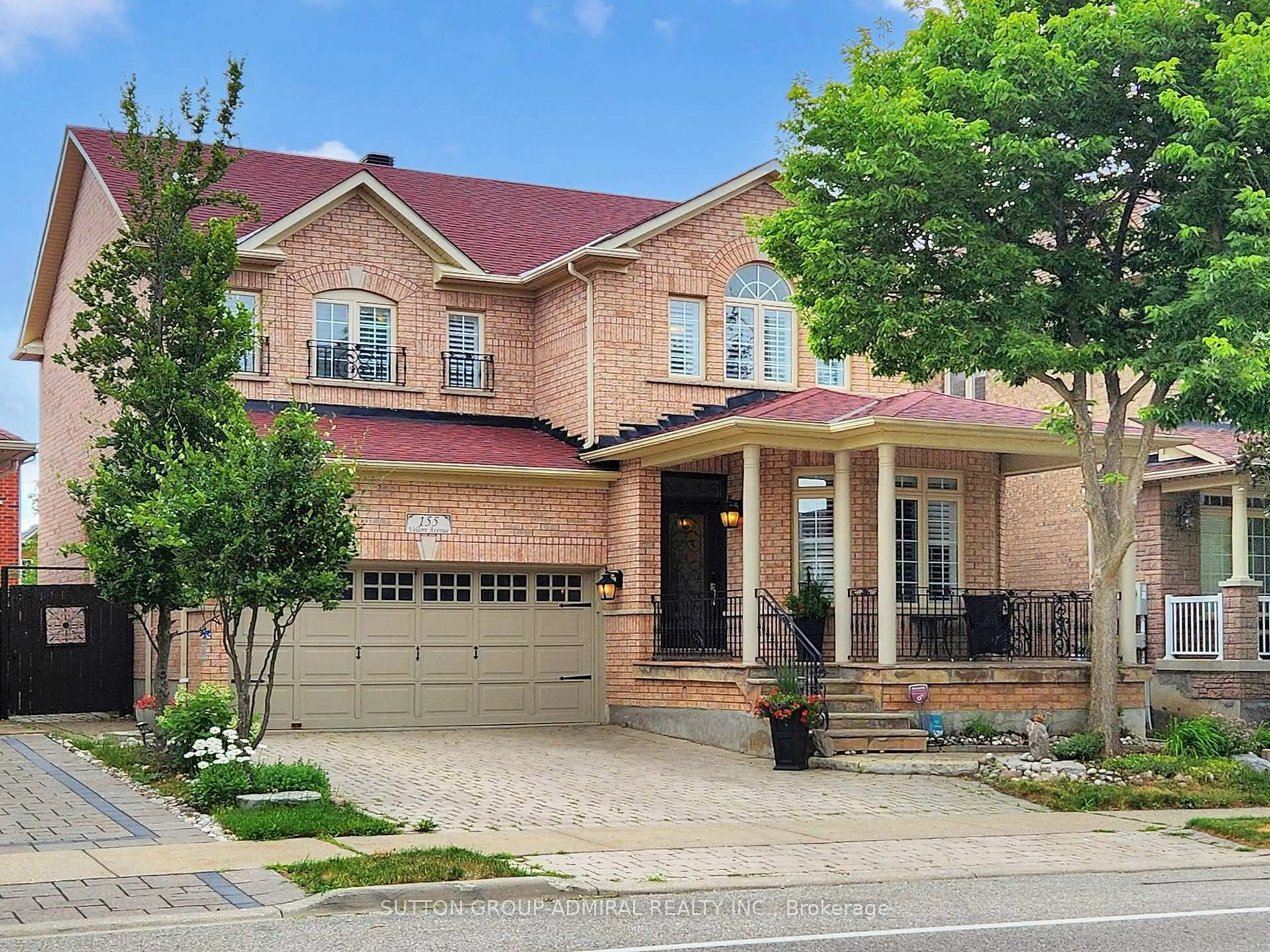 Home with brick exterior material, street for 155 Vellore Ave, Vaughan Ontario L4H 2W4