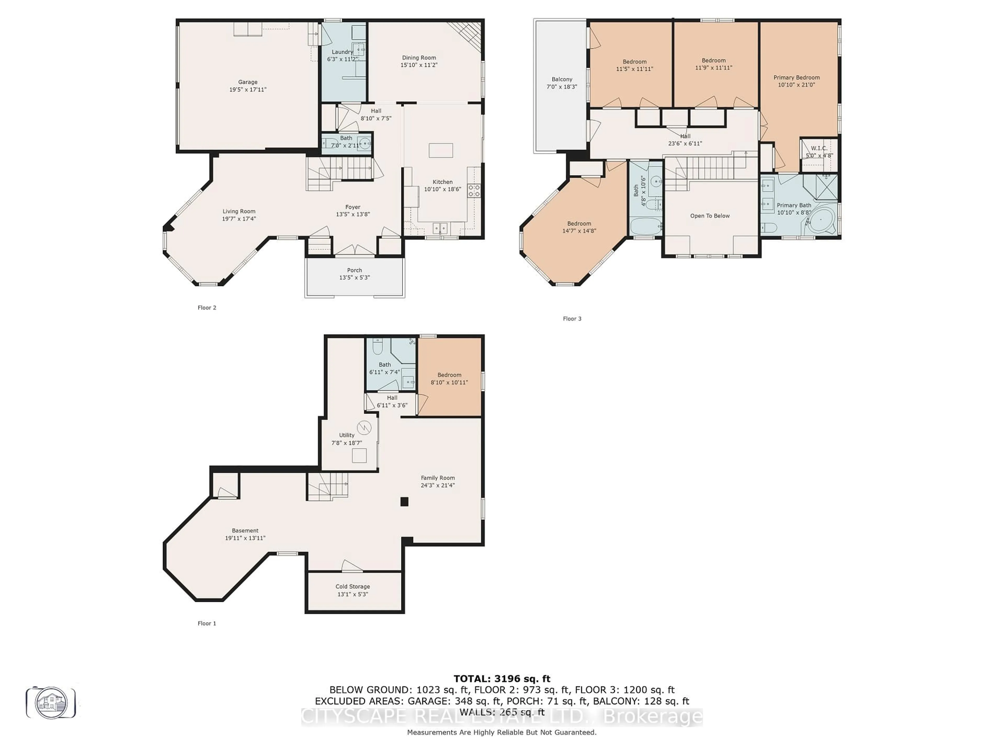 Floor plan for 1 Pitney Ave, Richmond Hill Ontario L4E 4Y7