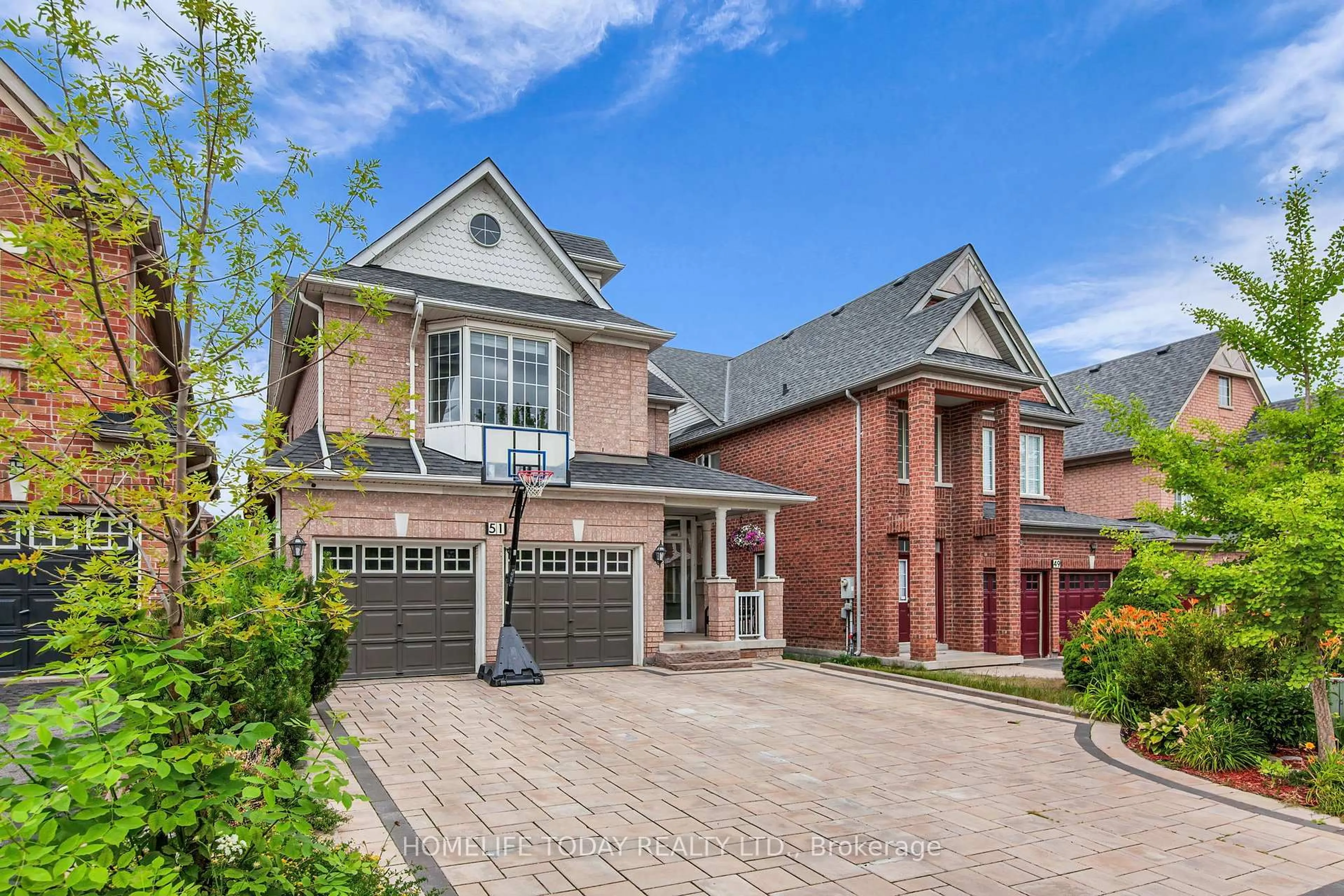Home with brick exterior material, street for 51 Weatherill Rd, Markham Ontario L6C 2P2