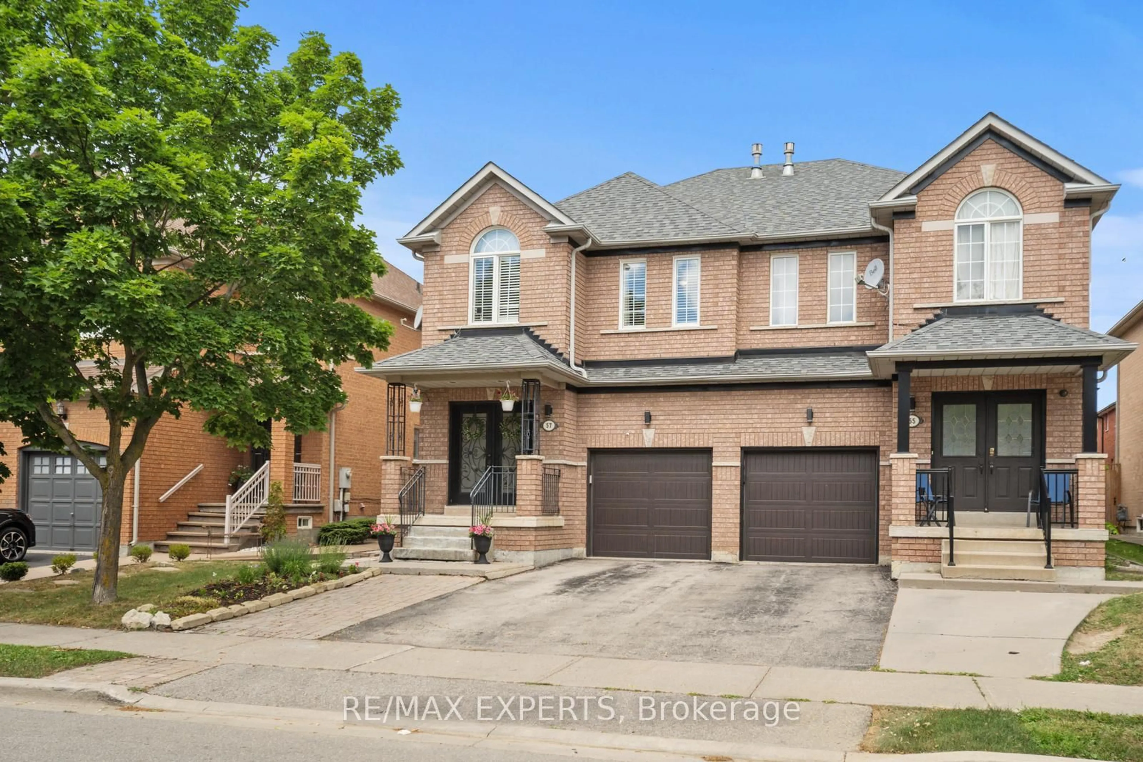 Home with brick exterior material, street for 57 David Todd Ave, Vaughan Ontario L4H 1P5