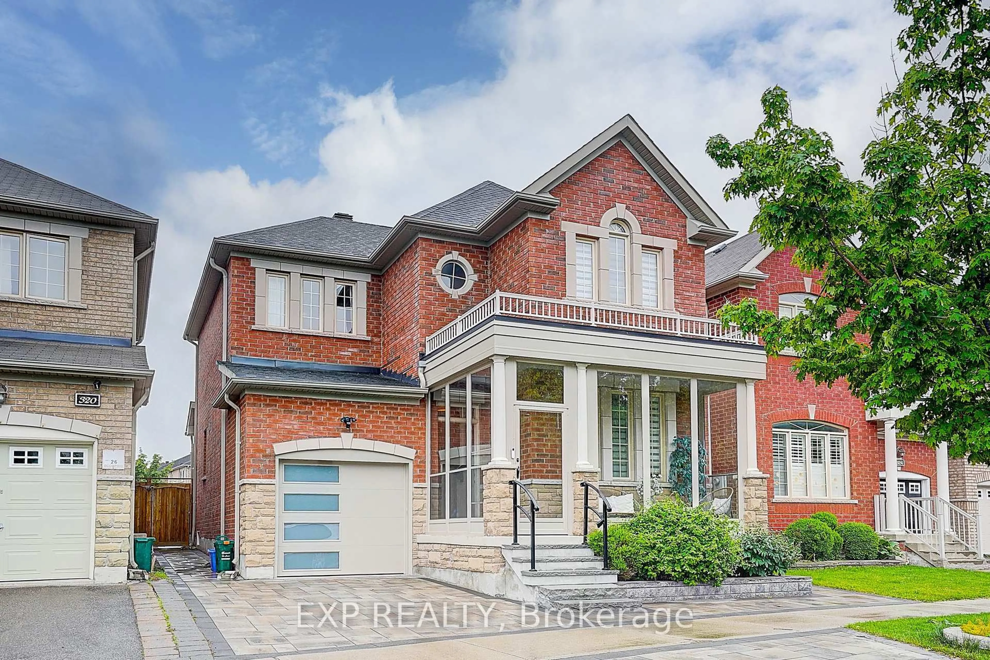 Home with brick exterior material, street for 322 Stonebridge Dr, Markham Ontario L6C 0C5