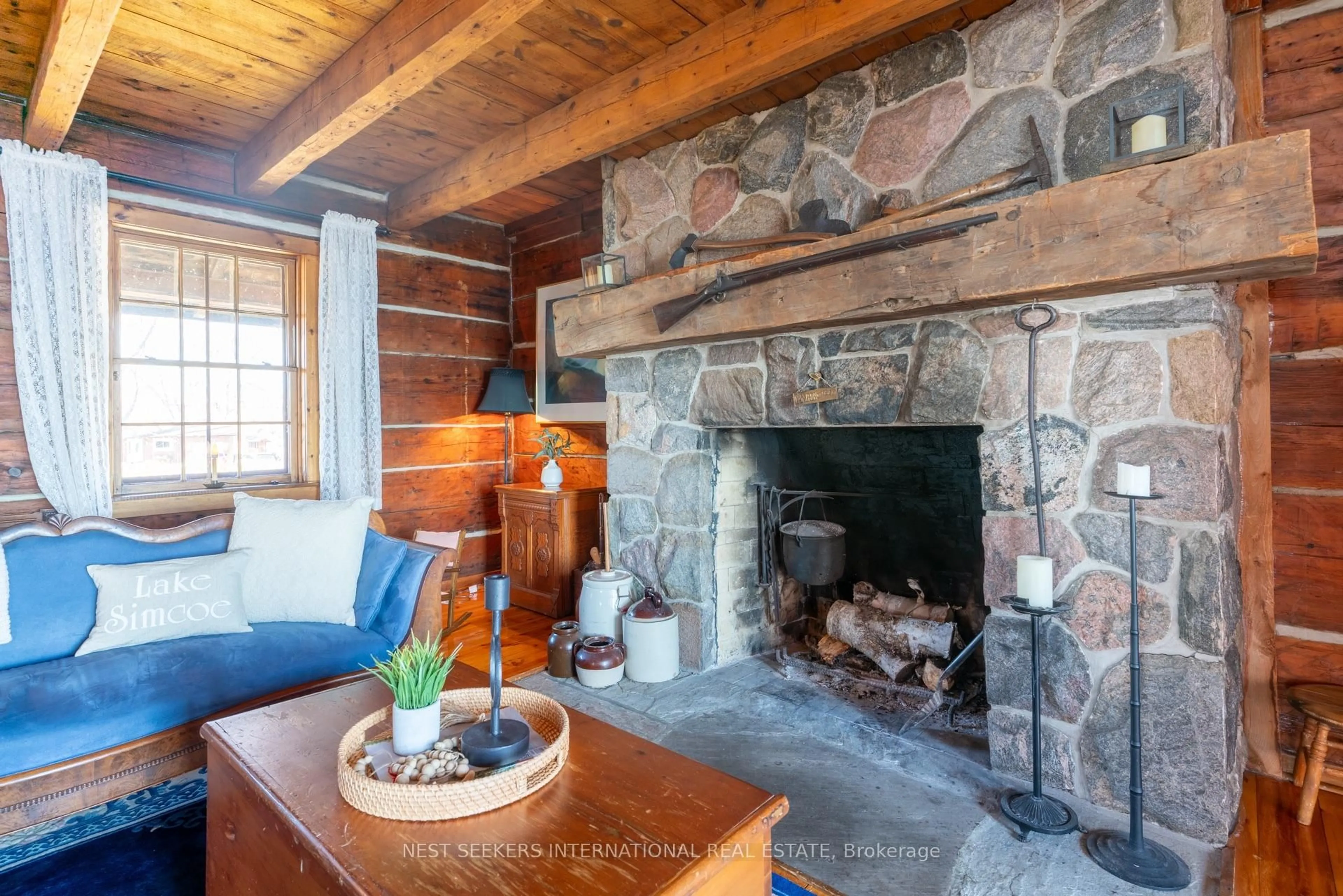 Living room with furniture, unknown for 219 Bayshore Rd, Innisfil Ontario L0L 1K0