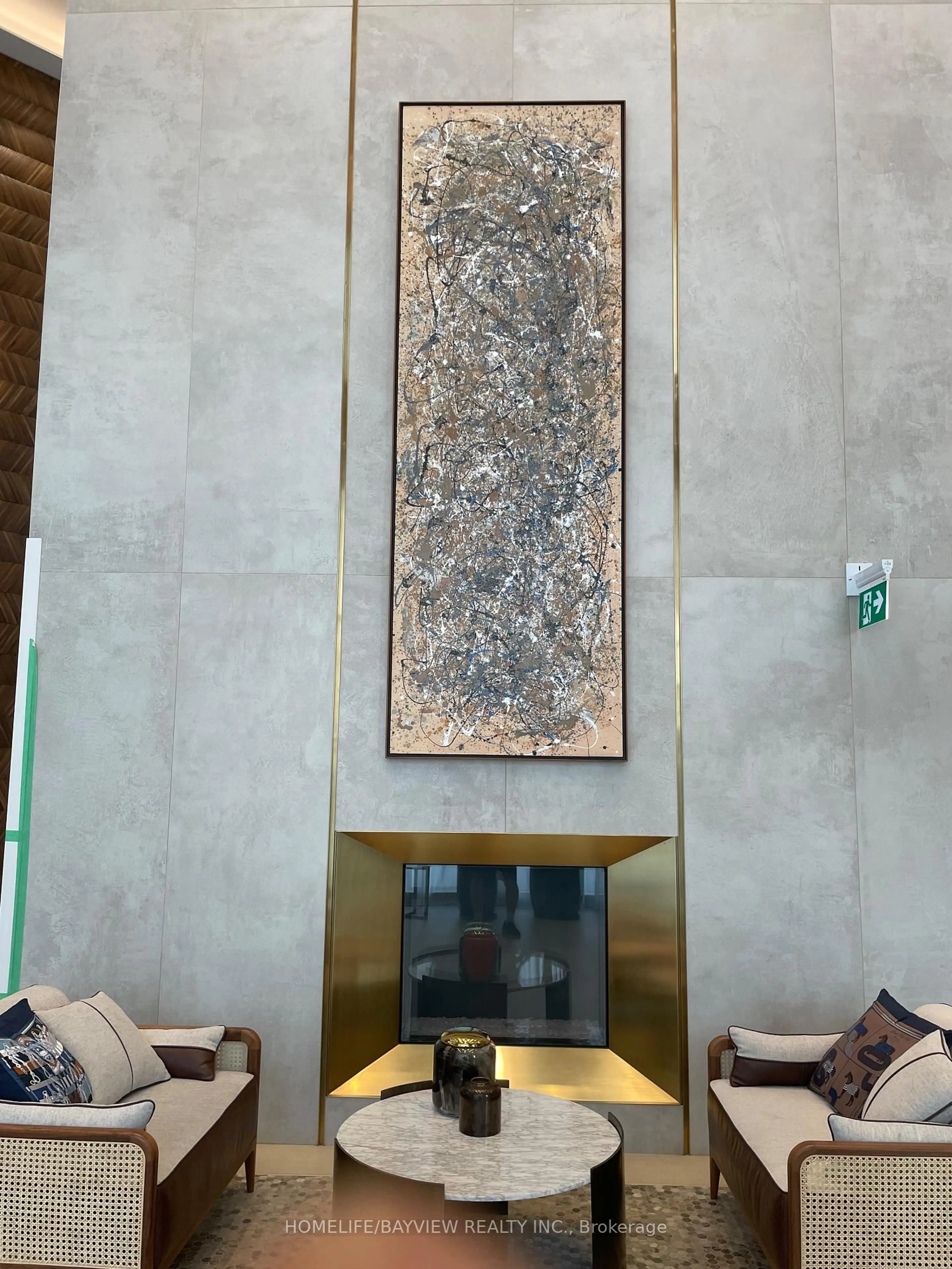 Lobby for 1000 Portage Pkwy #3712, Vaughan Ontario L4K 0L1