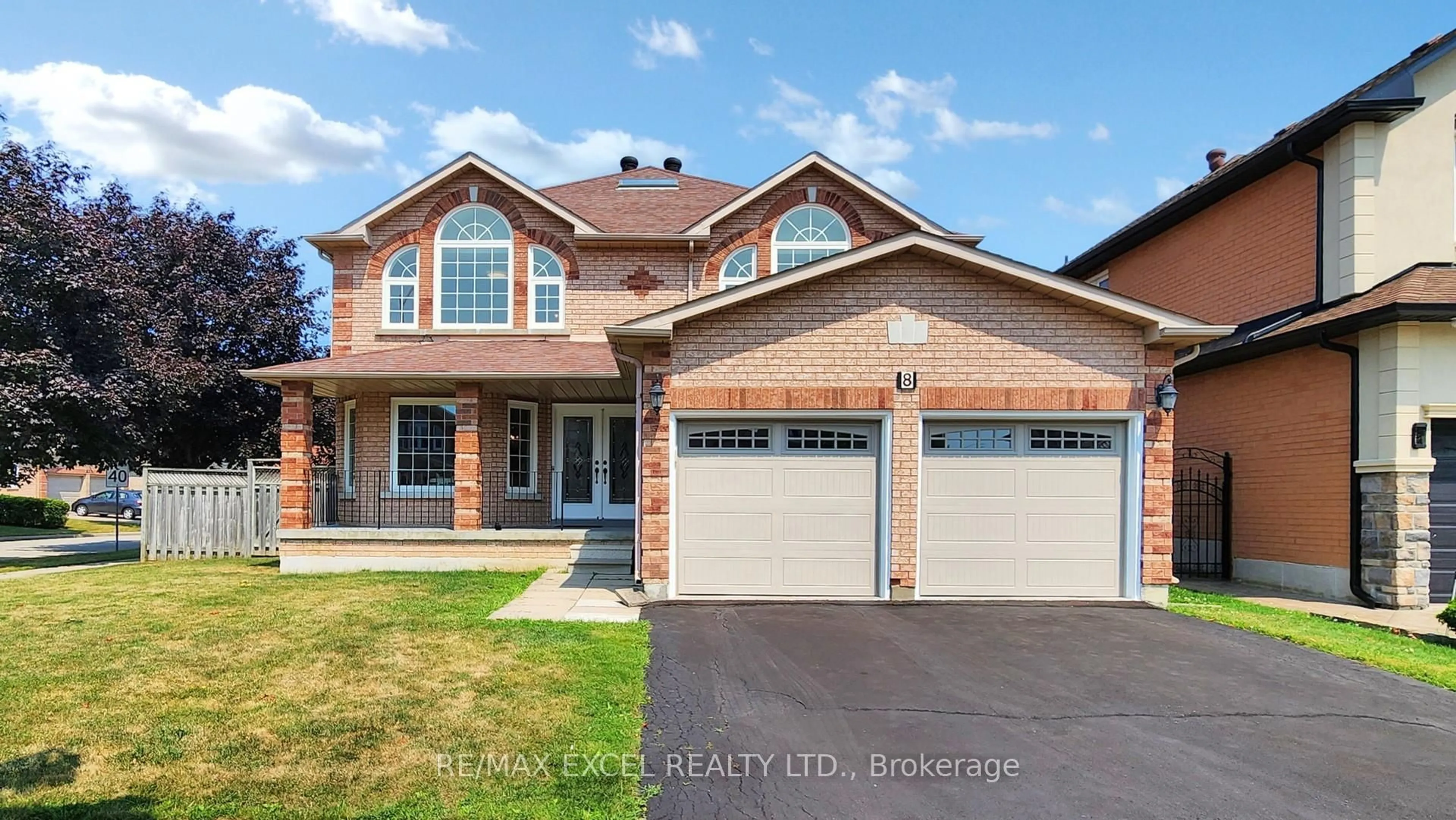 Home with brick exterior material, street for 8 Macklin St, Markham Ontario L3S 3Z4