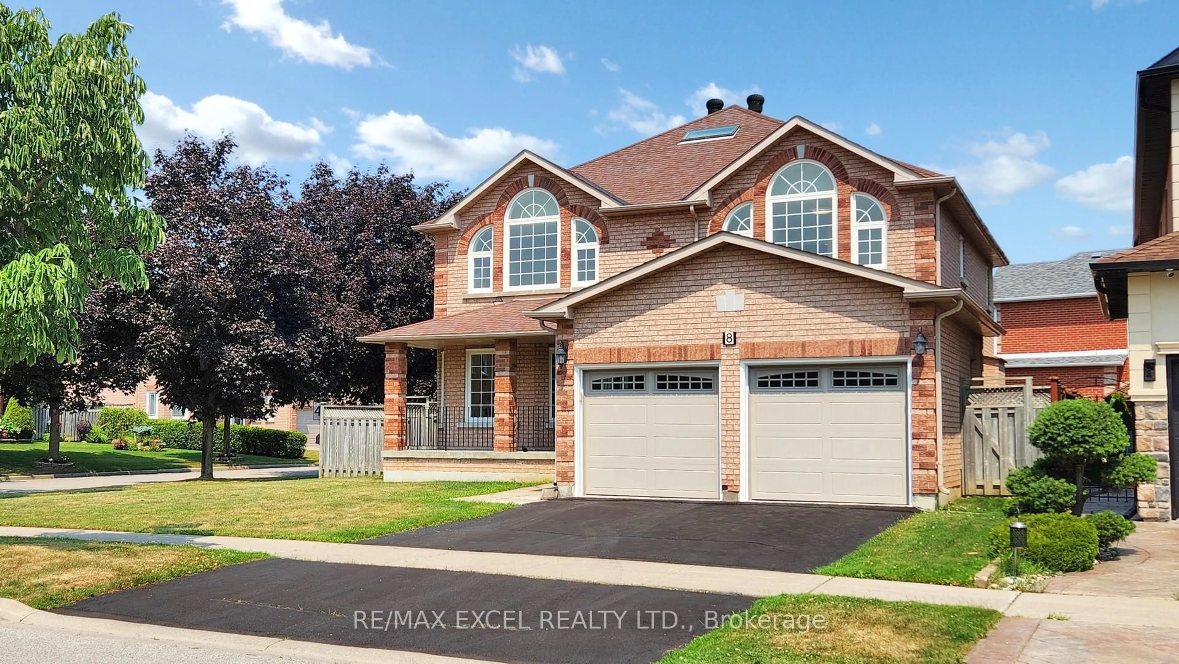Home with brick exterior material, street for 8 Macklin St, Markham Ontario L3S 3Z4