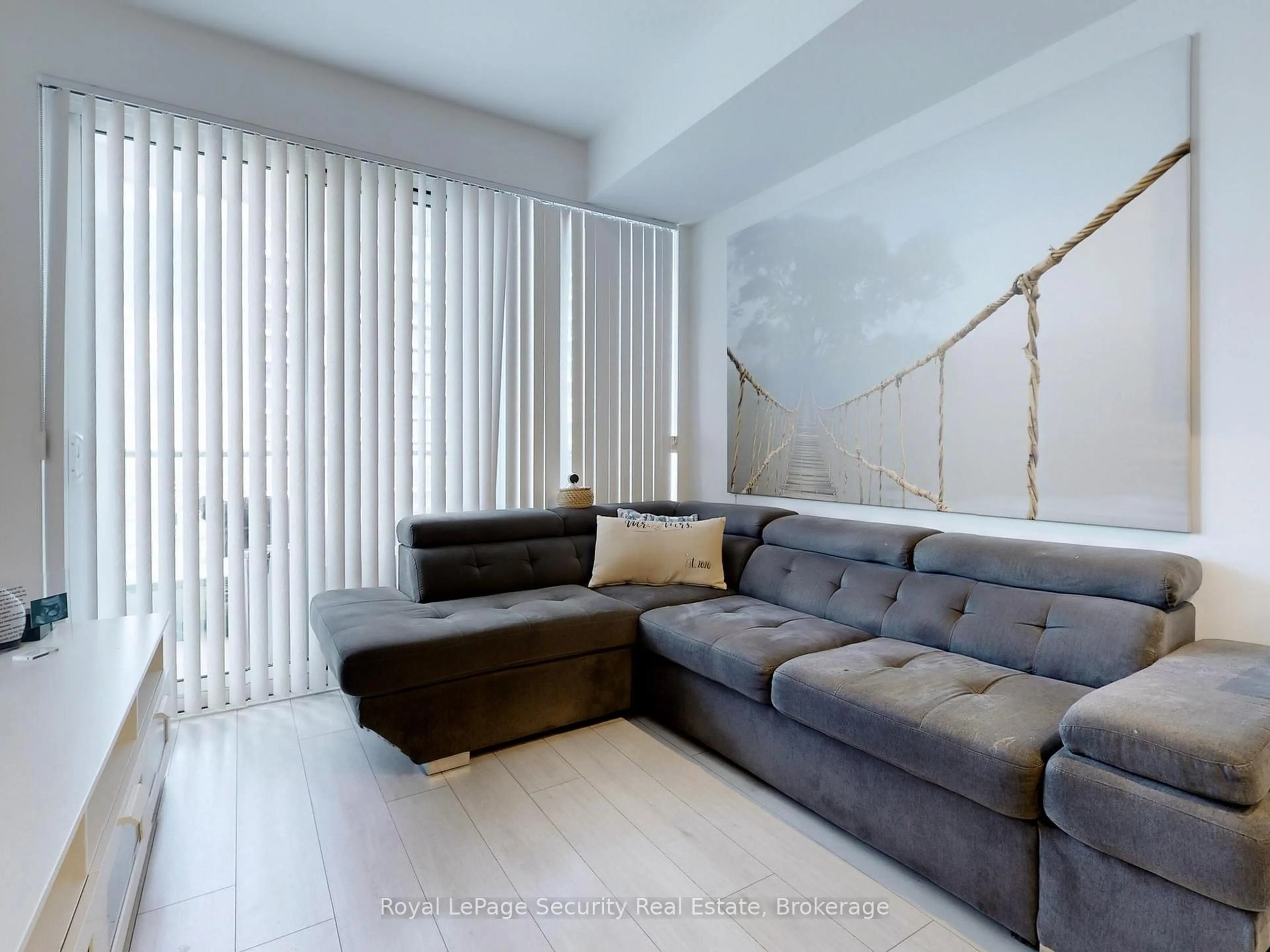 Living room with furniture, unknown for 5 Buttermill Ave #4501, Vaughan Ontario L4K 0J5