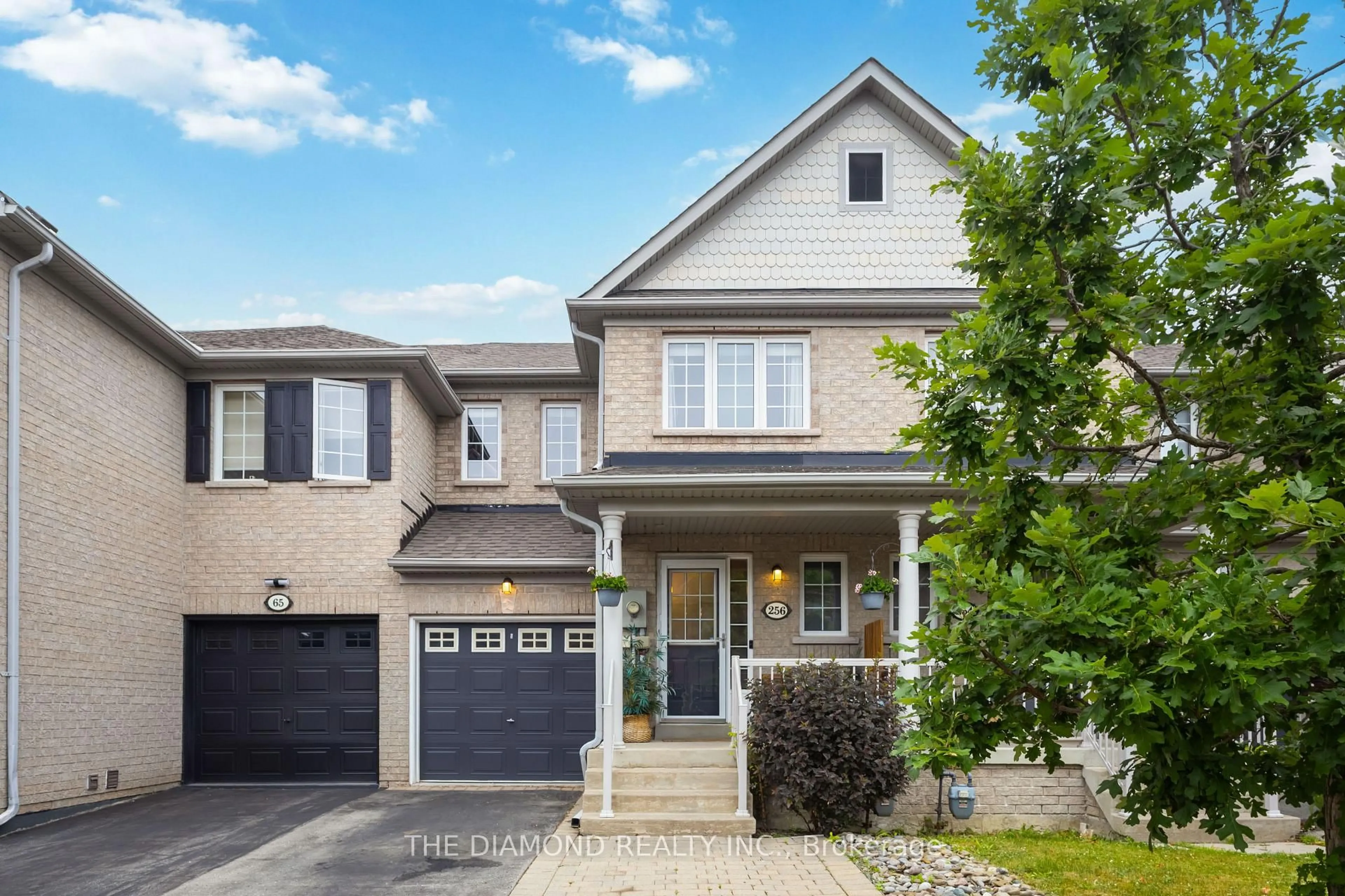 Home with brick exterior material, street for 256 Coleridge Dr, Newmarket Ontario L3X 2T6