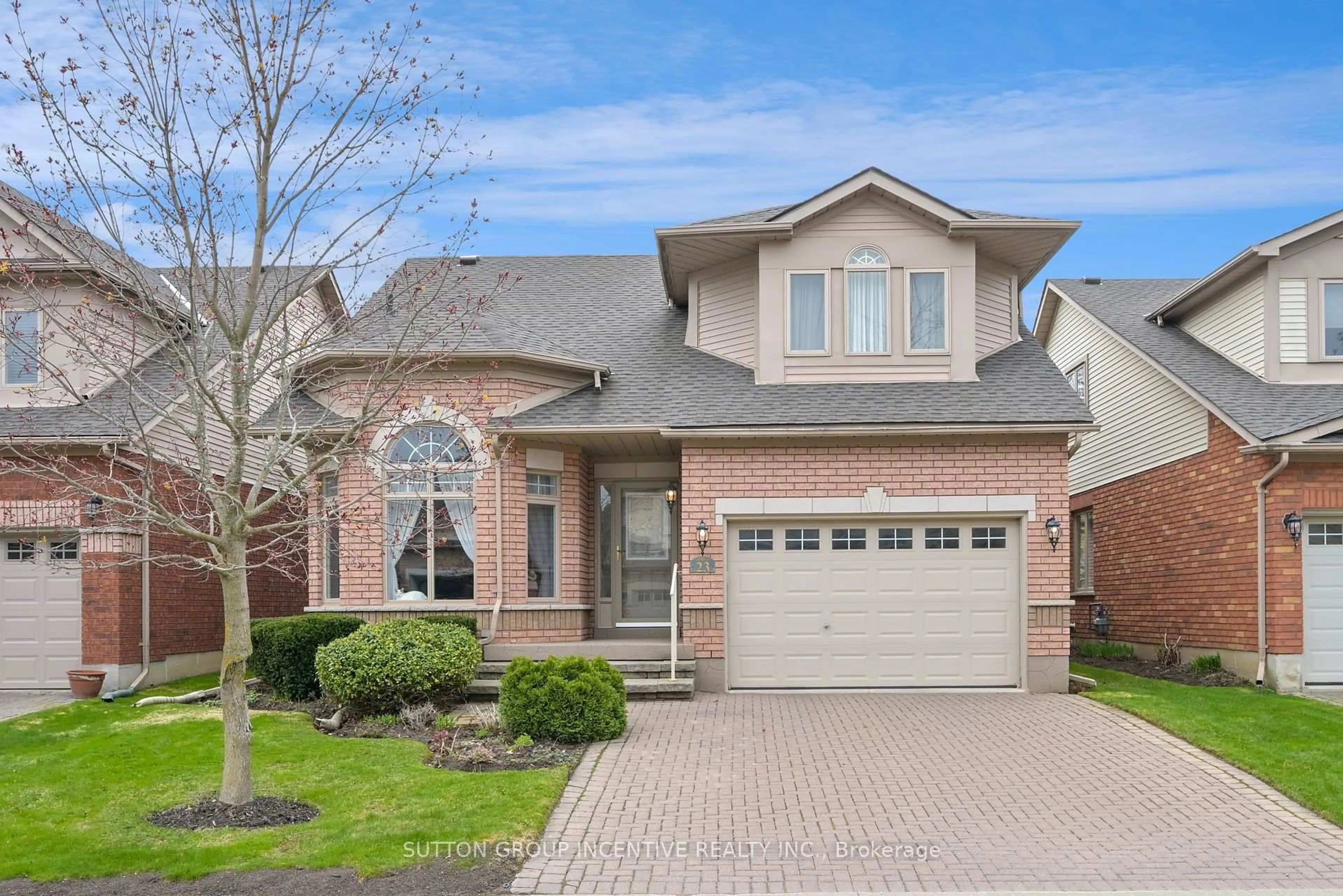 Home with brick exterior material, street for 23 Briar Gate Way, New Tecumseth Ontario L9R 2A7