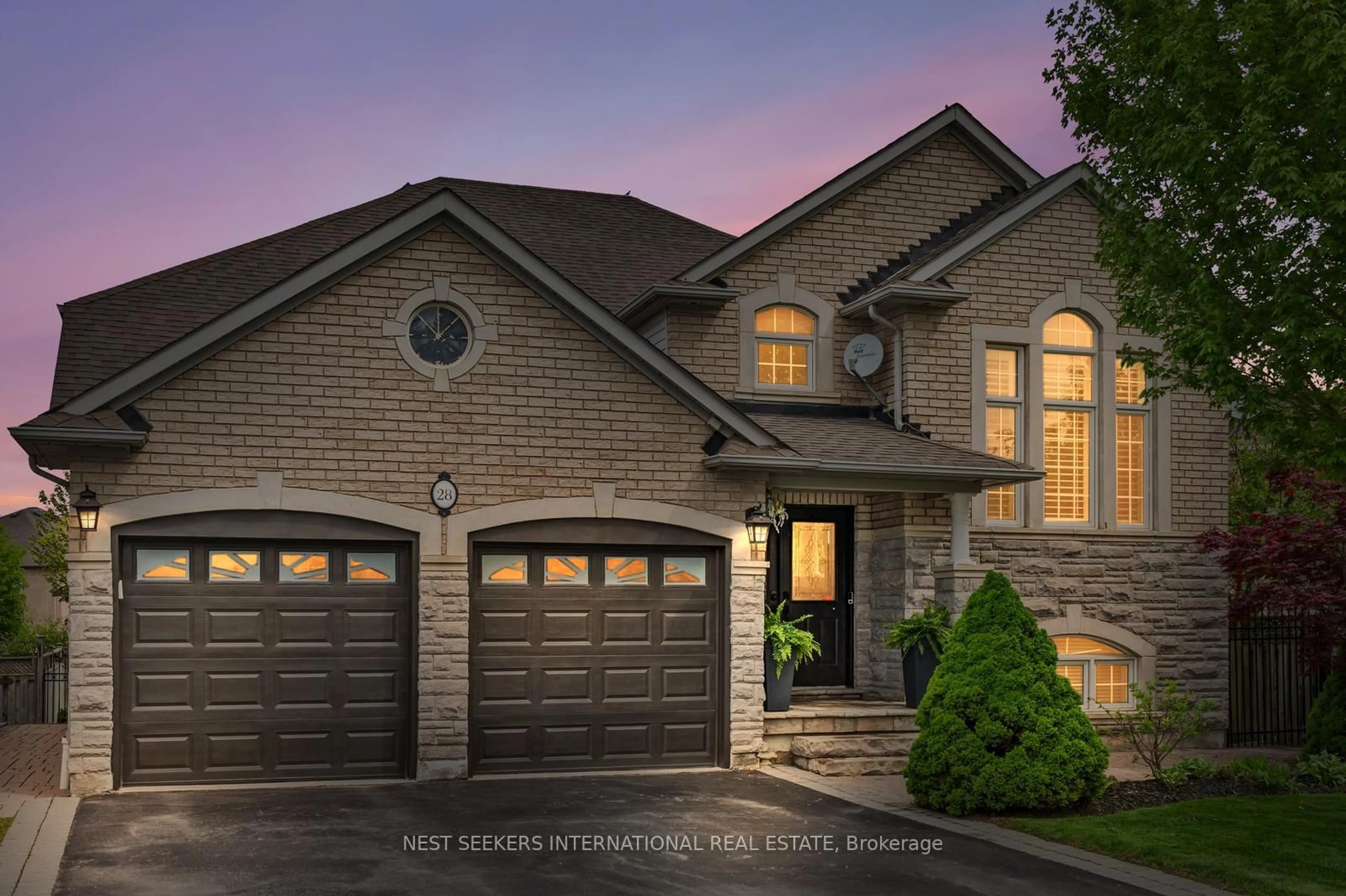 Home with brick exterior material, street for 28 Poplar Dr, Richmond Hill Ontario L4E 2Y4