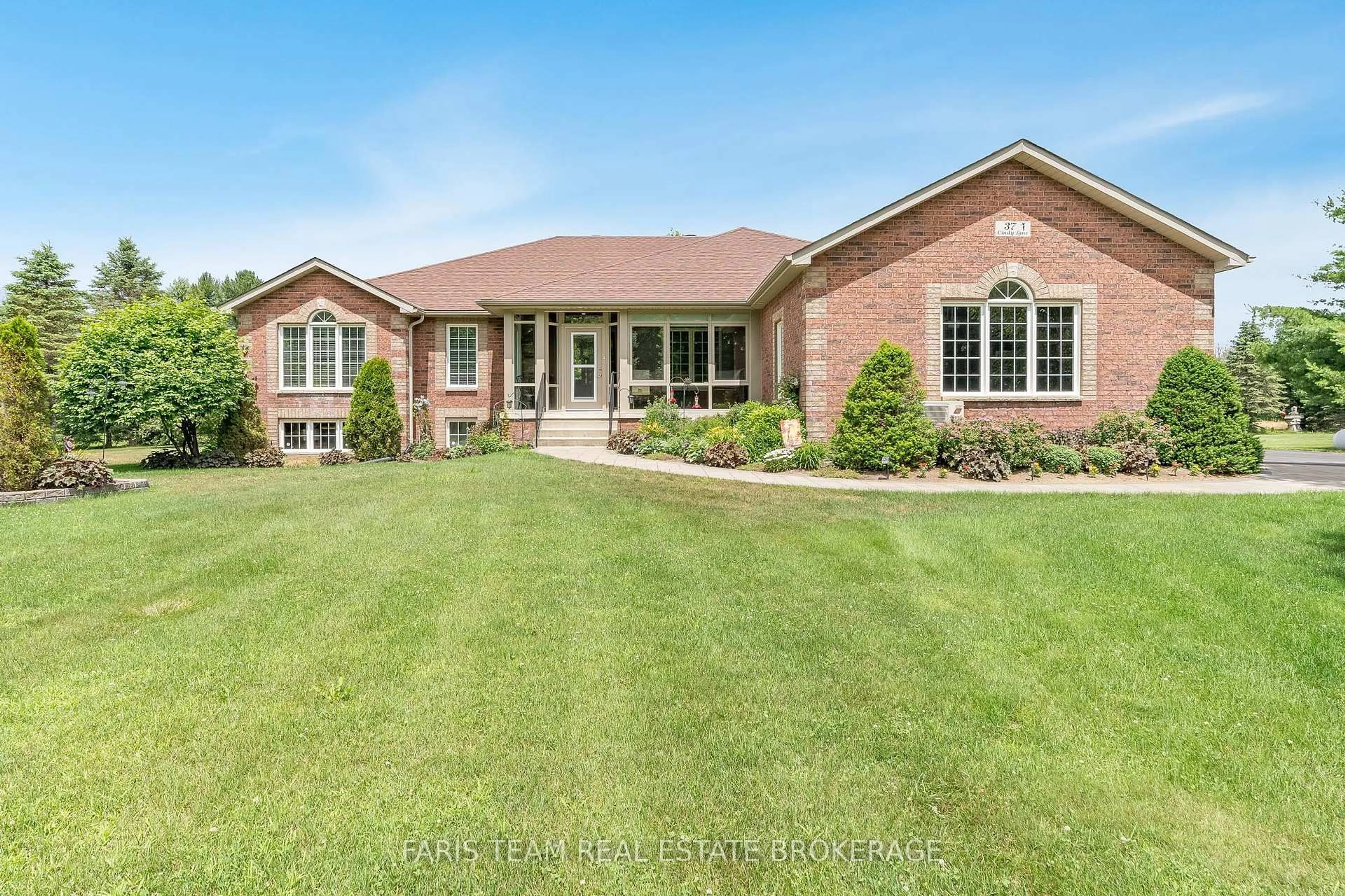 Home with brick exterior material, water/lake/river/ocean view for 37 Cindy Lane, Adjala-Tosorontio Ontario L0M 1M0