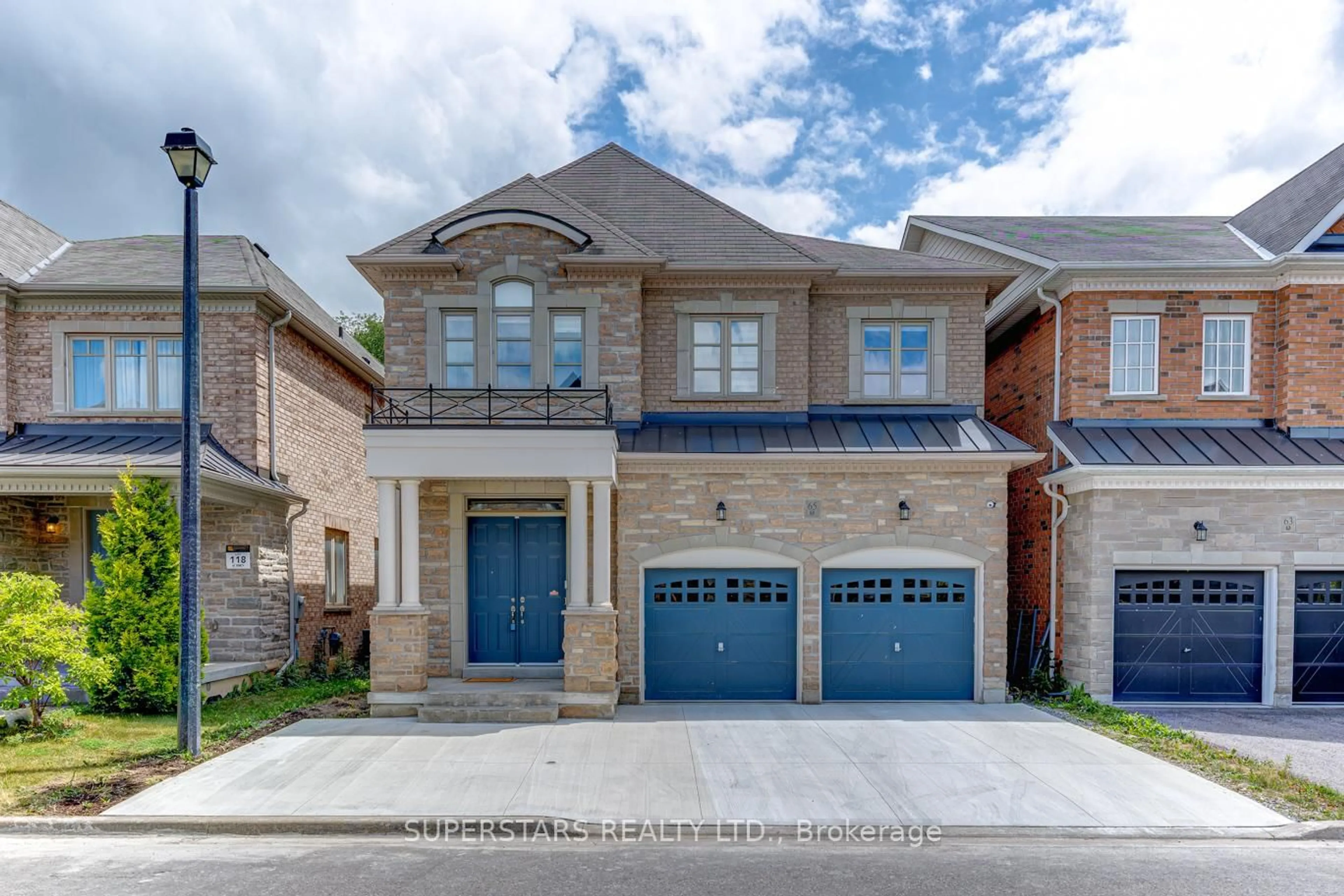 Home with brick exterior material, street for 65 Meadowsweet Lane, Richmond Hill Ontario L4E 1B9