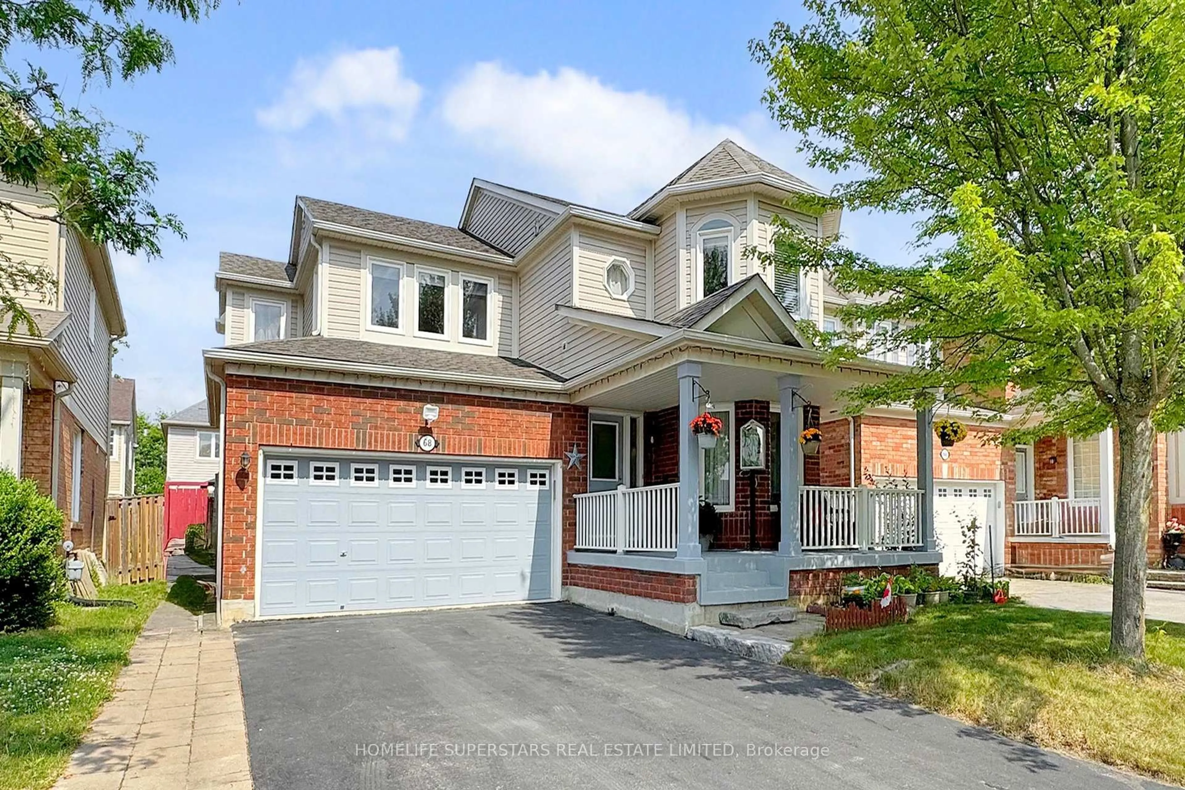 Home with brick exterior material, street for 68 Nunn Cres, New Tecumseth Ontario L9R 0C6