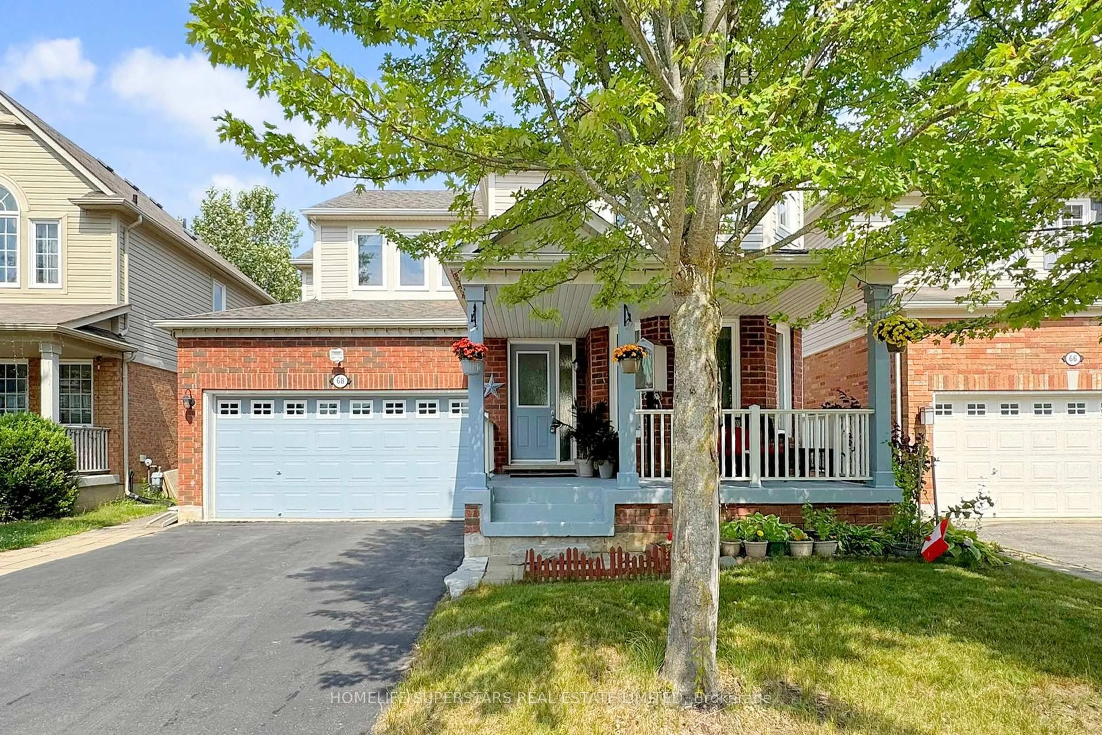 Home with brick exterior material, street for 68 Nunn Cres, New Tecumseth Ontario L9R 0C6